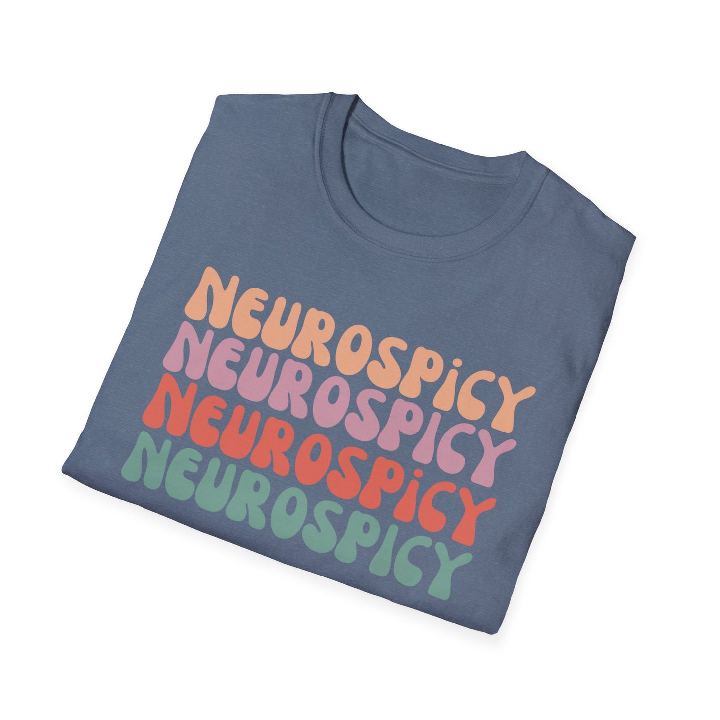 NeuroSpicy Shirts Retro ADHD shirt Funny t-shirt for Cat Lover gifts ADHD T Shirt Autistic Awareness Mental Health tee