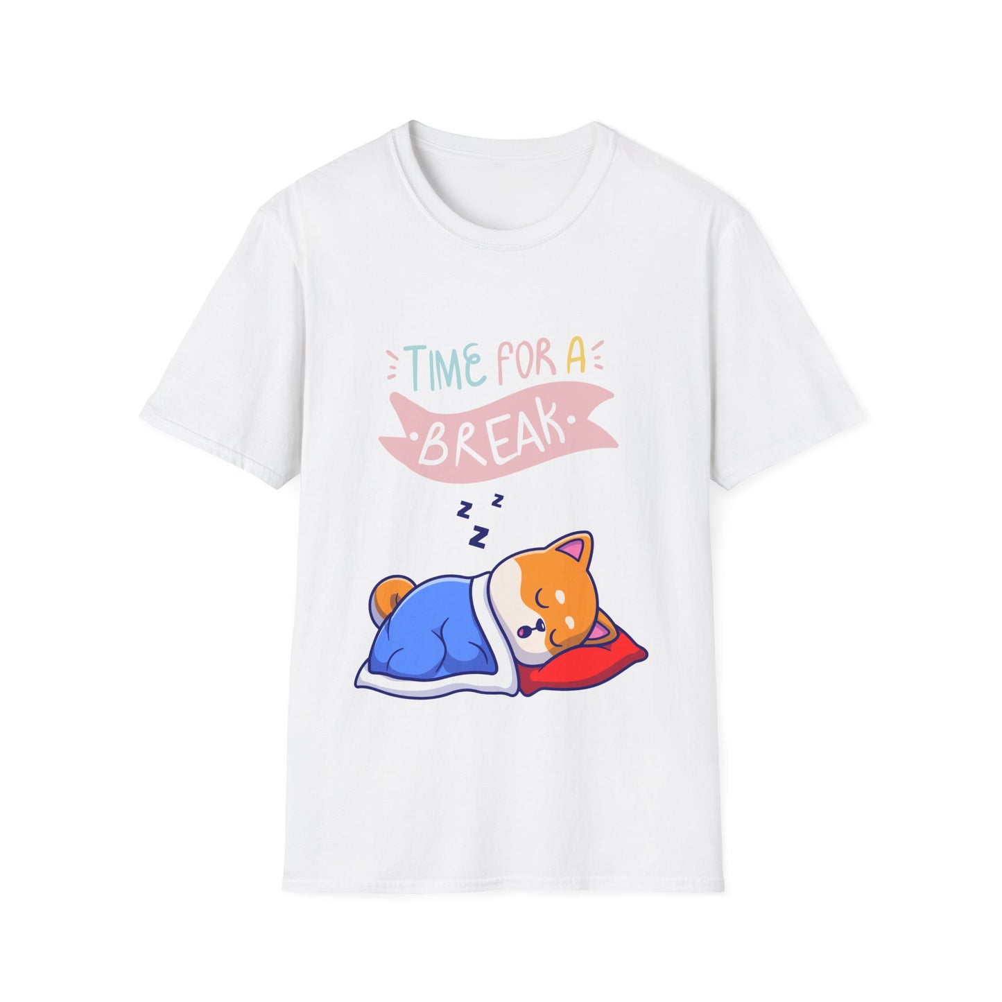 Funny Dog Shirt for Funny gift for Dog Lover T-shirt TIME for a BREAK T shirt Dog gift Cute Corgi Shirts Funny Corgi Tee