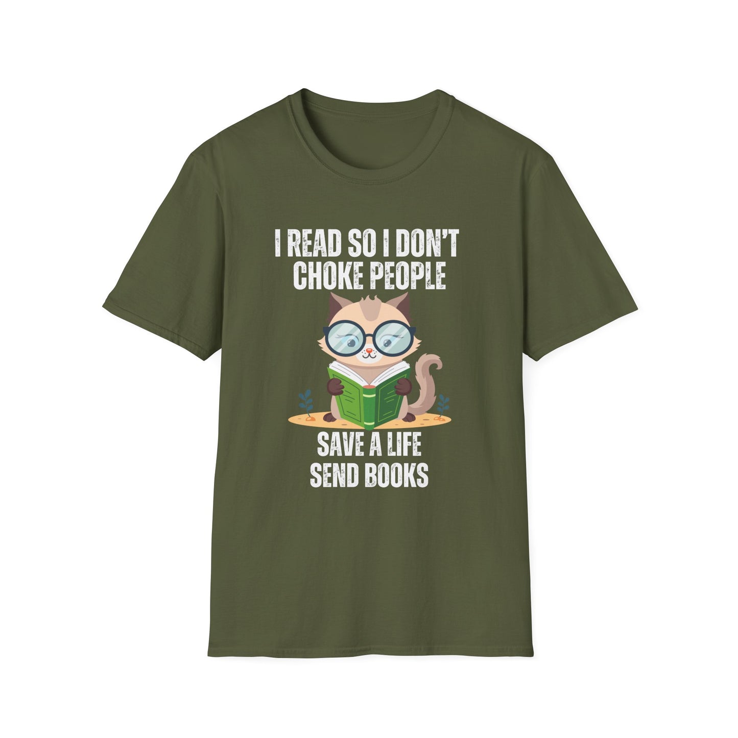 Cat Reading Shirt Book Lover T-shirt for Cat Lover gift for Reader gifts for Bookish T Shirts Cute Cats Reading T-shirts for Cat Mom gift