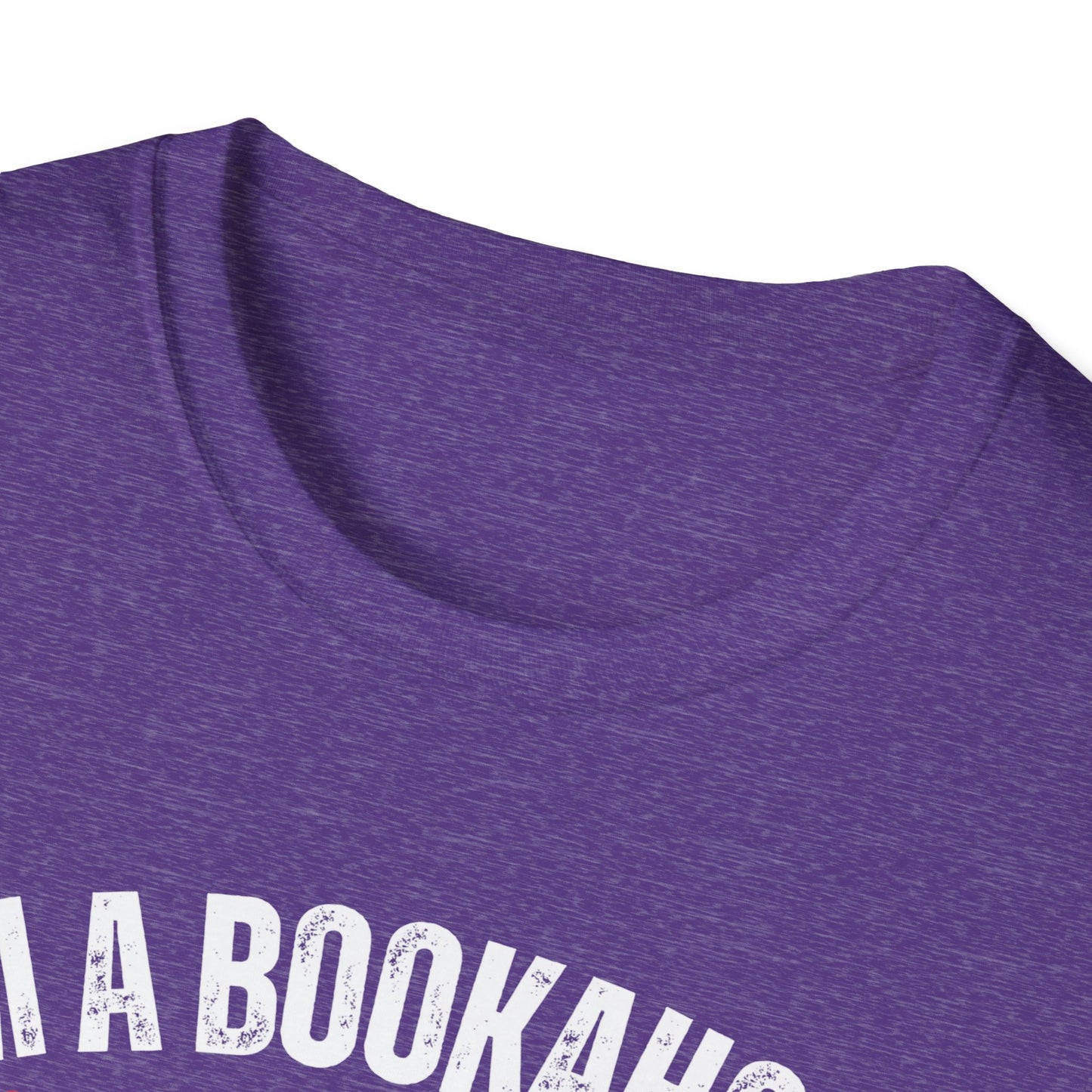 Bookaholic Funny Reading Unisex Softstyle T-Shirt, Book Addict Tee, Too Many Books So Little Time Shirt