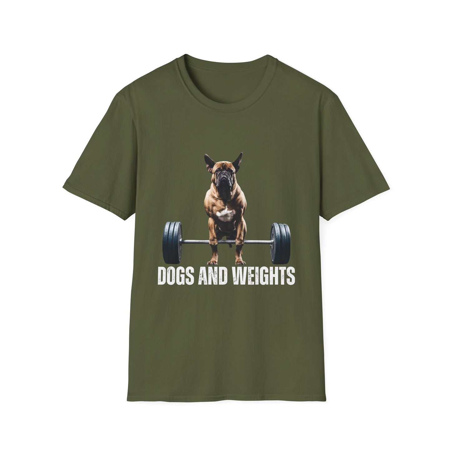 Dog Deadlifting T-shirt for Dog Lover gift for Gym Lover gift for Fitness Lover gift -Dog Lifting Weights T Shirt DOGS & WEIGHTS Shirt