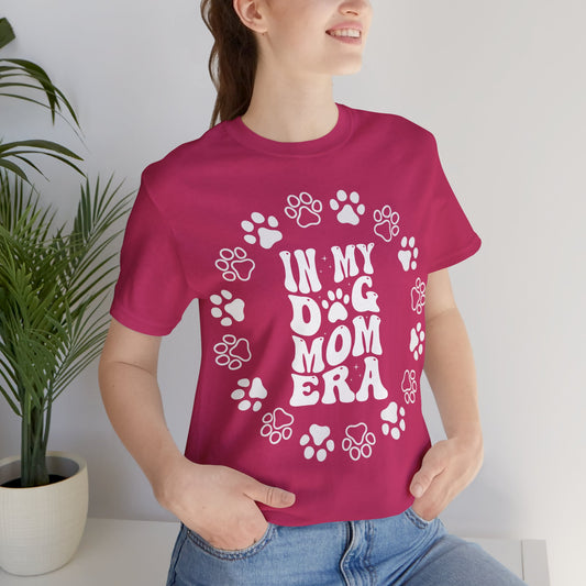 Groovy Dog Shirt In my Dog Mom Era T-shirts for Dog Lovers gifts for Dog Momma T Shirts for Her Cute Dog Mommy T-shirts for Women gifts
