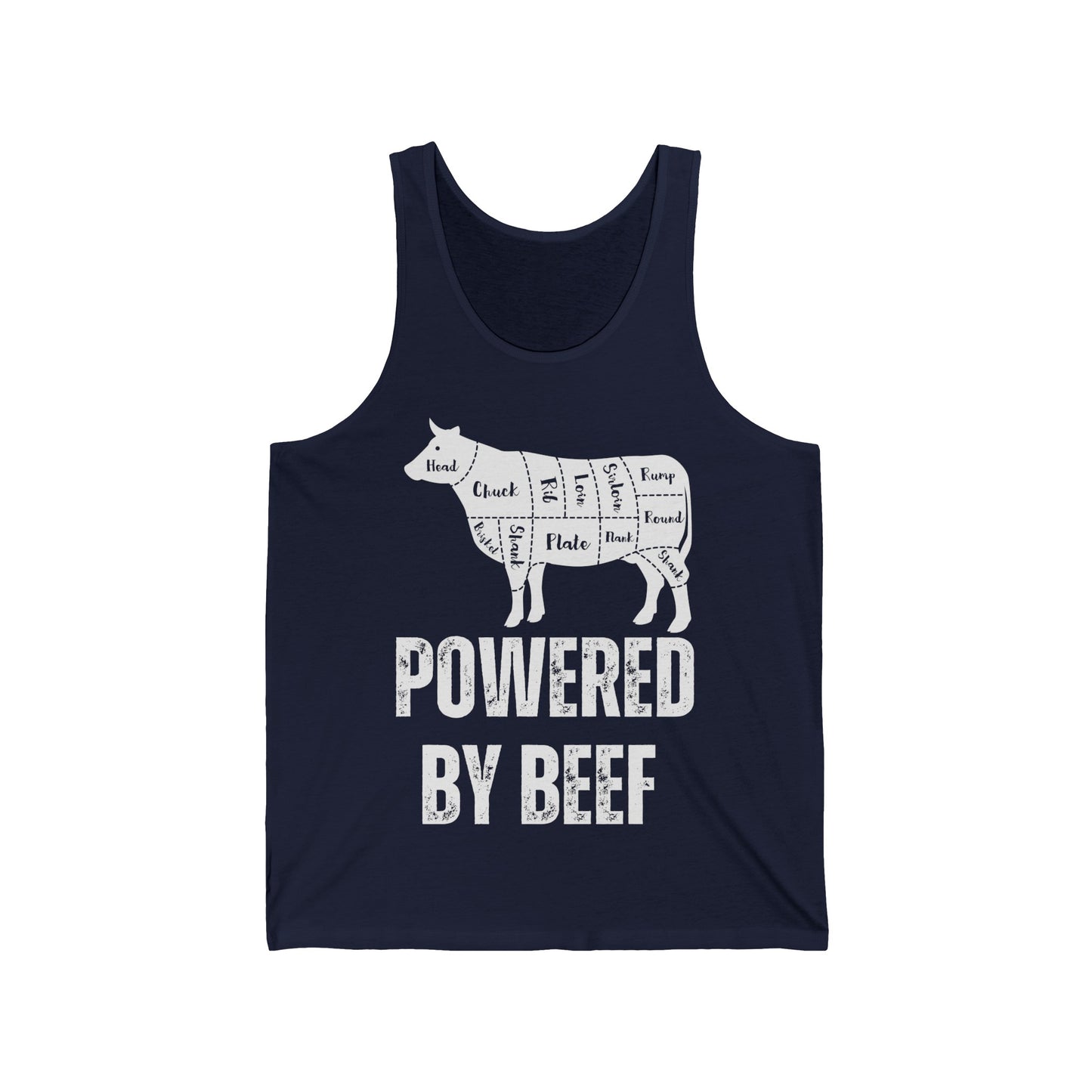 Carnivore Tank Top for Carnivore Diet gift Funny Meat Shirts for Workout Tank Top for Gym Rat gifts Powered By Beef Tank Tops