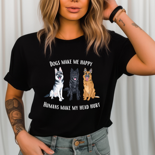 German Shepard TShirt Funny GSD Shirt for German Shepard Lover T Shirt for GS Mom gift for German Shepard T-shirt gift ideas for Dog Dad