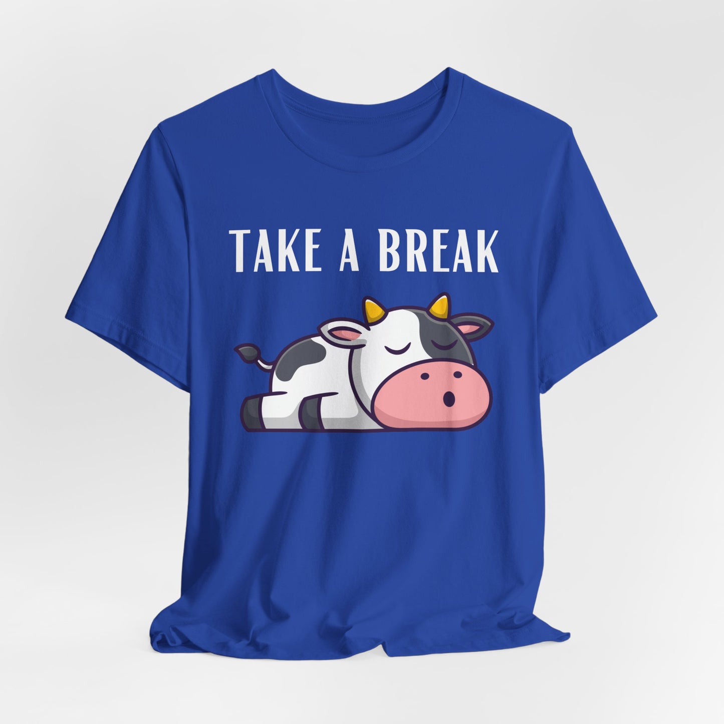 Cute Cow Shirts for Farmers wife gift for Farming T-shirt for Cow Lover gifts for Her Funny Cow Shirt TAKE A BREAK T Shirt