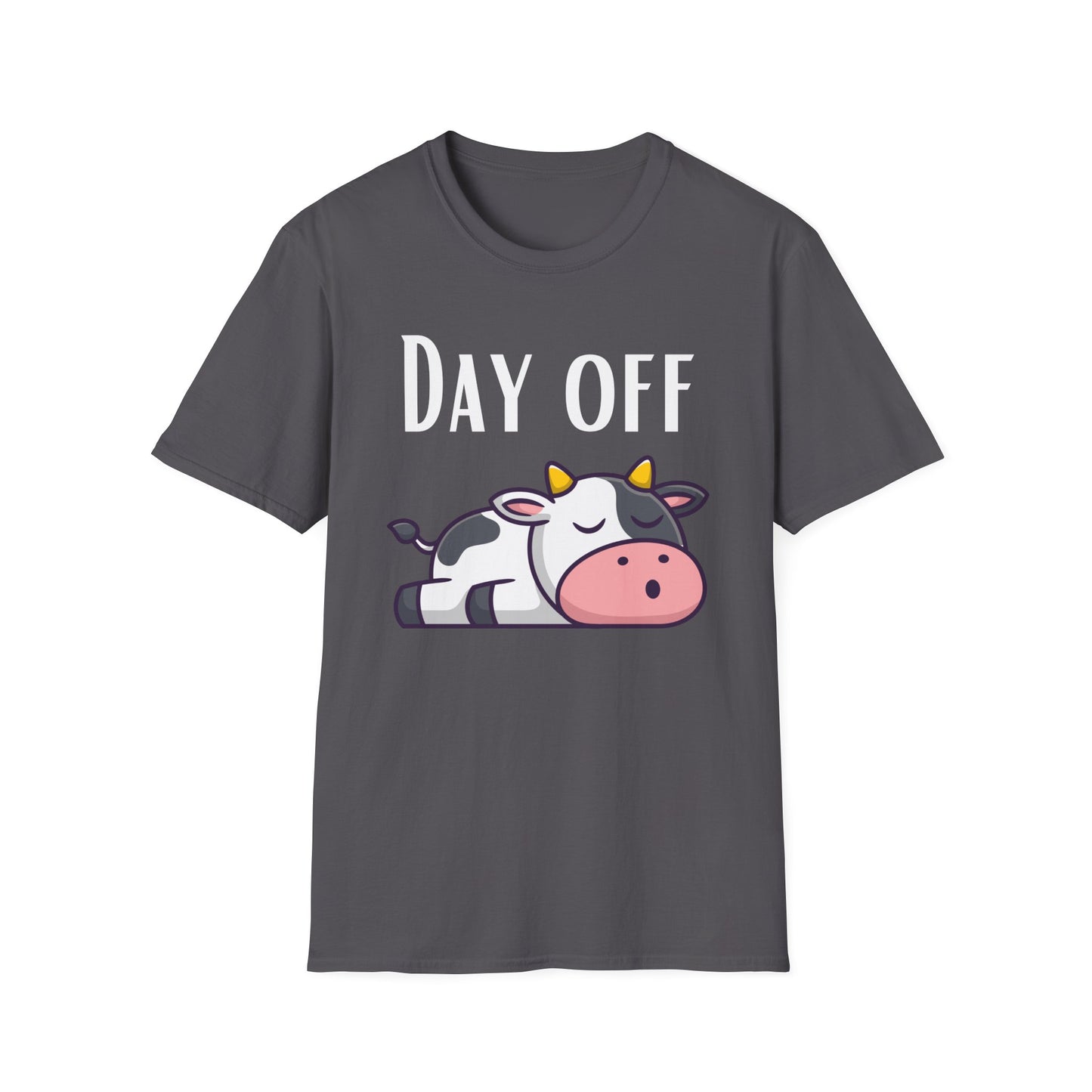 Funny Cow T-shirt for Cow Lovers gift Funny Cow Shirt Day Off T Shirt Cozy Tee - Gift for Her - Woman gifts for Farmer