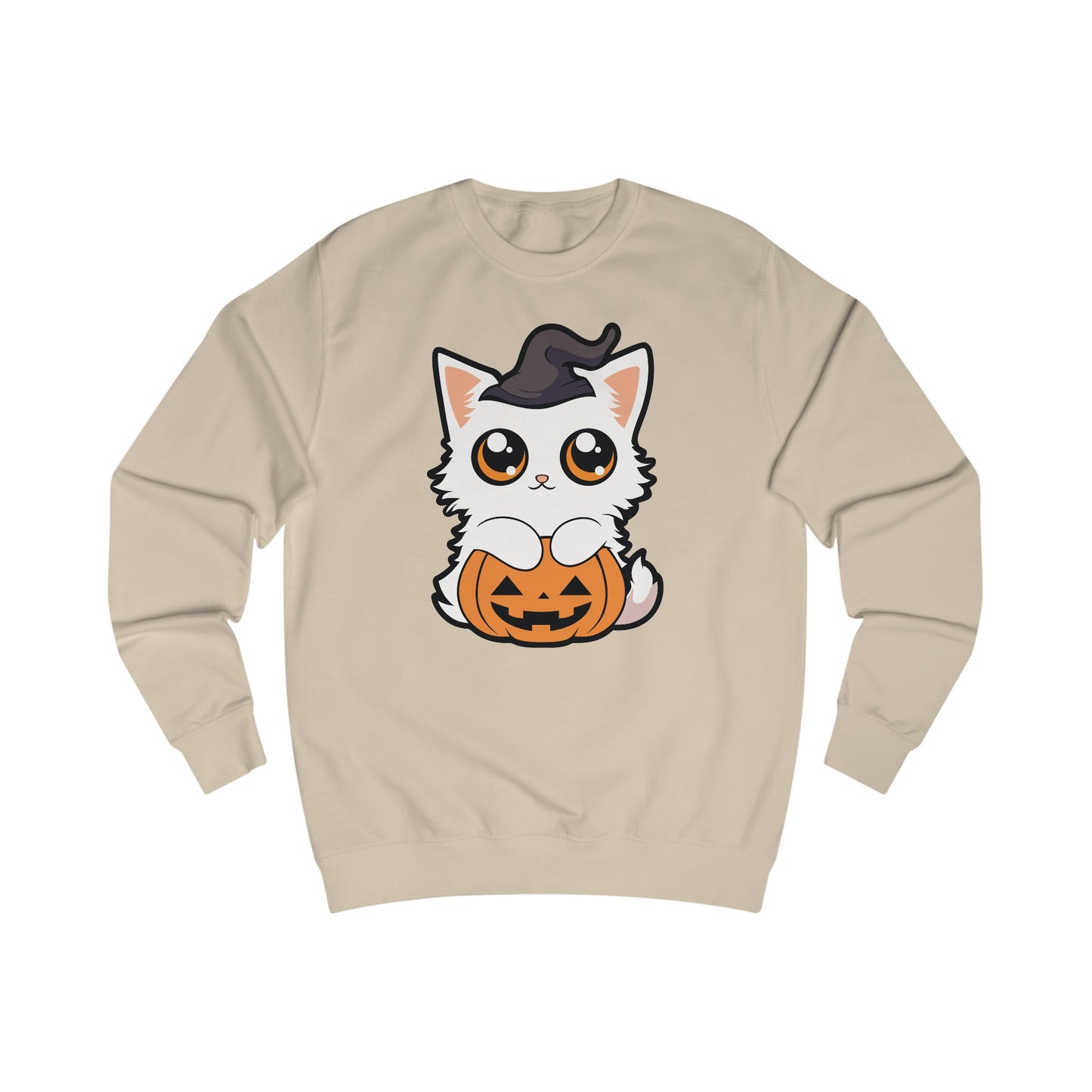 Halloween Cat Sweatshirt for Halloween gifts for Cat Mom gifts for Cat Lovers Sweatshirts Kitty Sweater for Halloween Sweaters for her gift