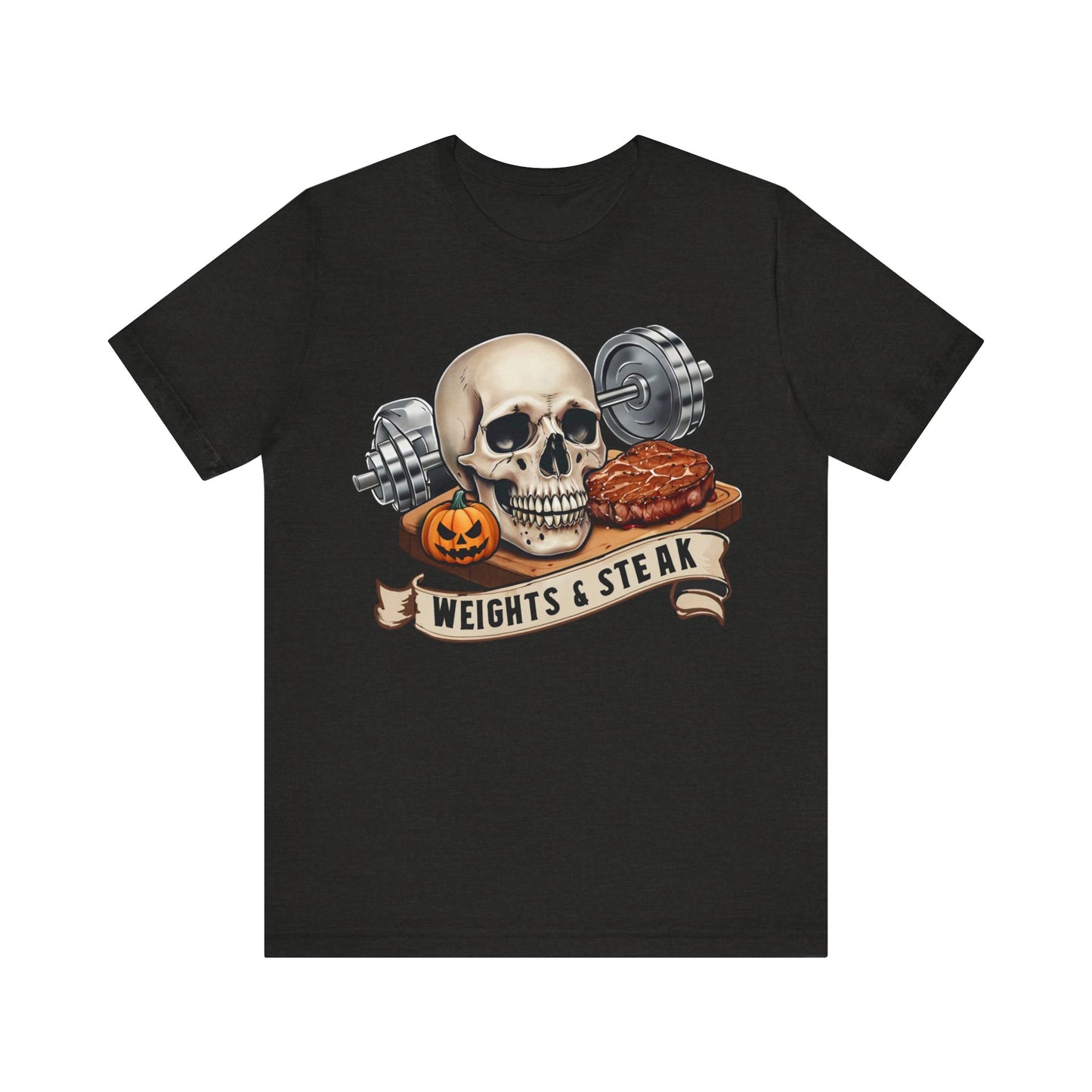 Halloween Skeleton T-Shirt, Men's Women's Unisex Tee, Lightweight Shirt, Funny Costume Top, Spooky Graphic Apparel