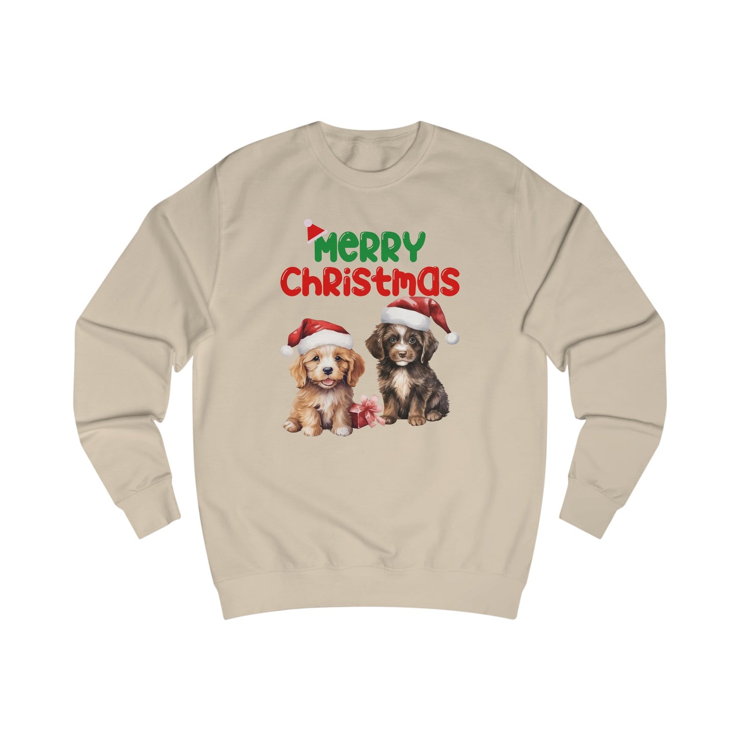Christmas Dog Sweatshirt for Puppy Lover gift for Puppy Love Sweatshirts for Christmas present for Dog mom gift for Dog Lover Sweater for Her