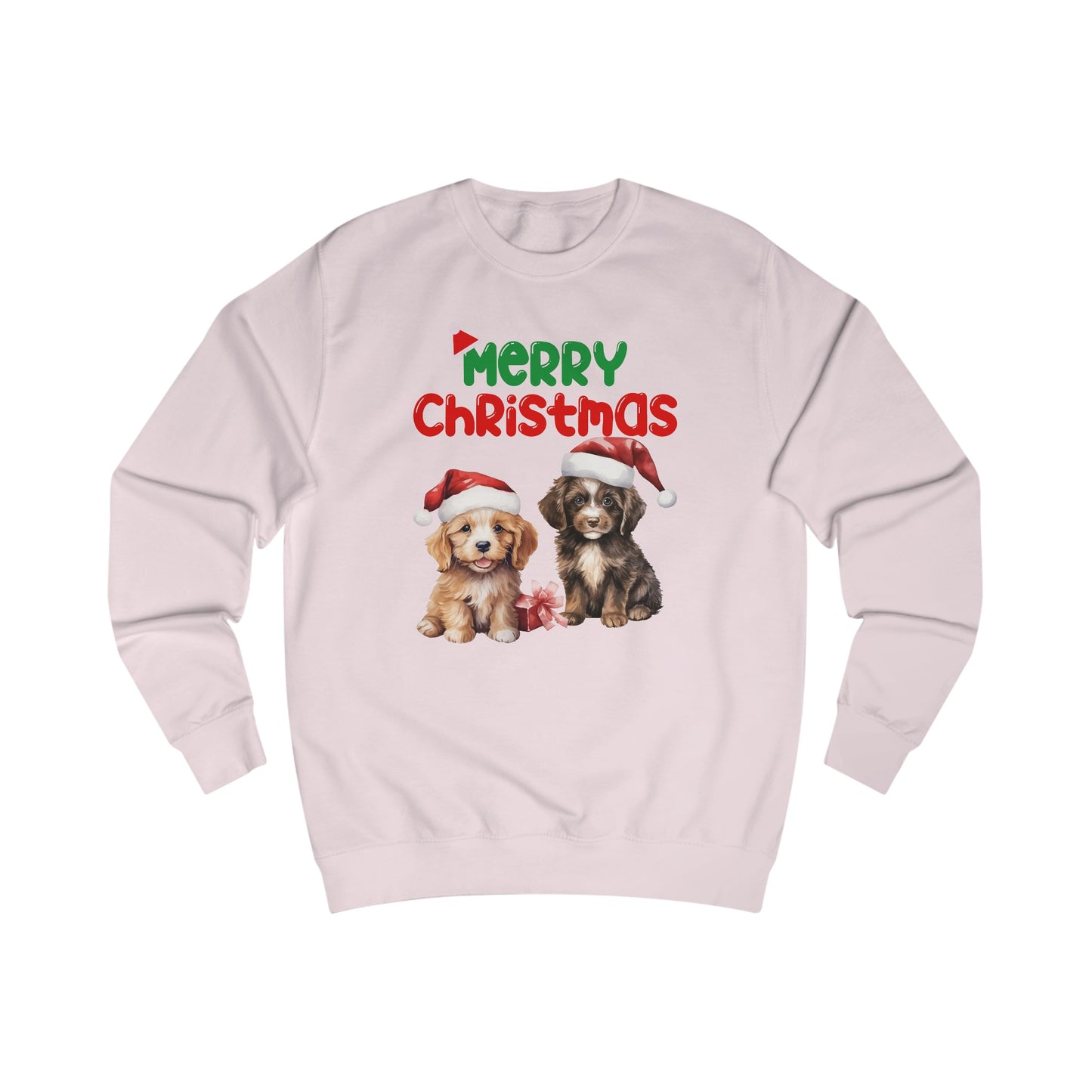 Christmas Dog Sweatshirt for Puppy Lover gift for Puppy Love Sweatshirts for Christmas present for Dog mom gift for Dog Lover Sweater for Her