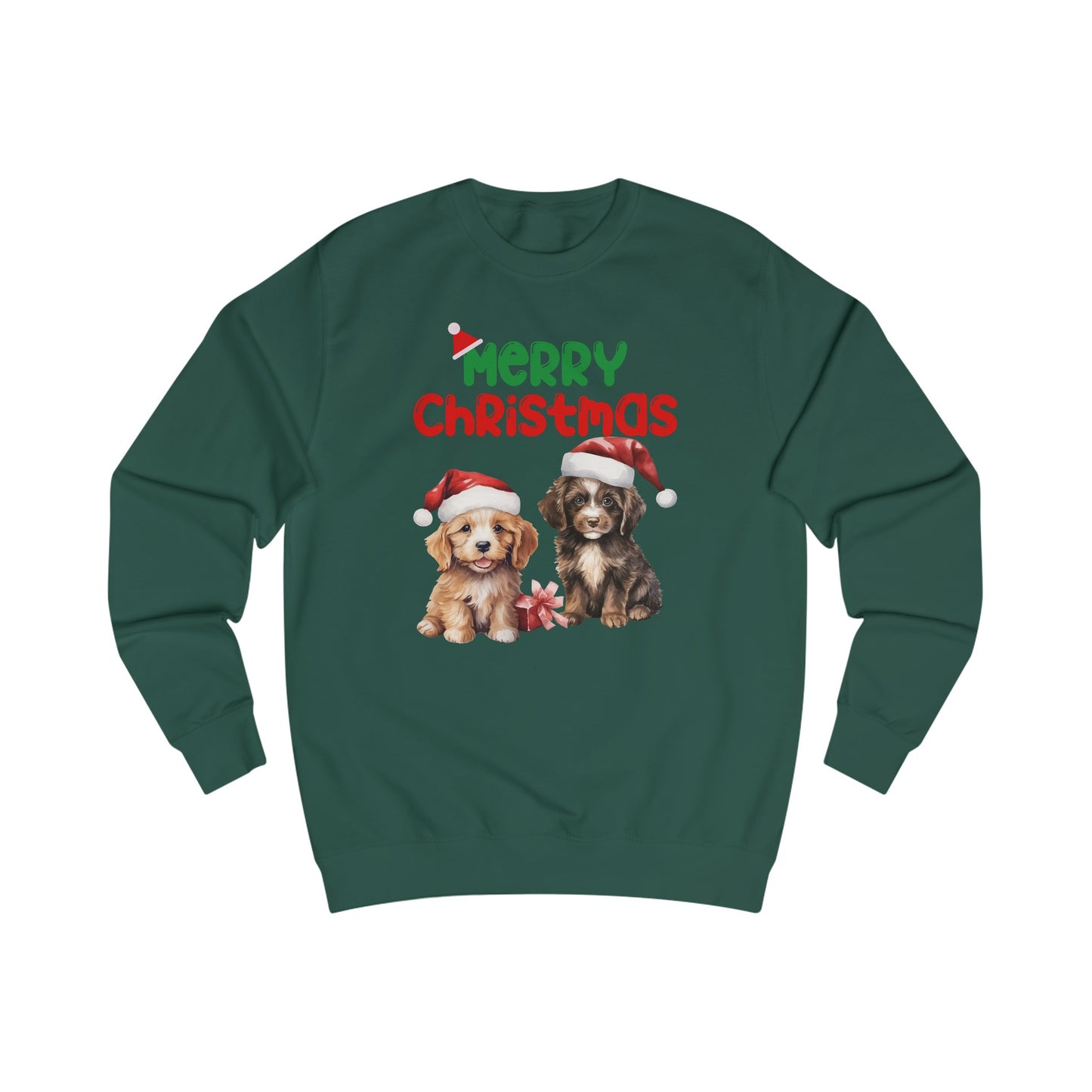 Christmas Dog Sweatshirt for Puppy Lover gift for Puppy Love Sweatshirts for Christmas present for Dog mom gift for Dog Lover Sweater for Her