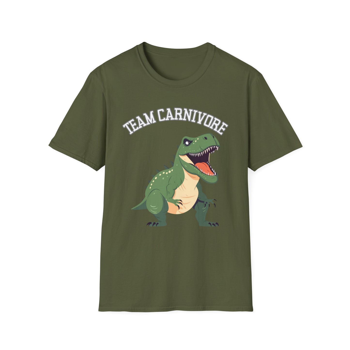 Team Carnivore Funny T-Rex T-shirt for Meat Lover gift for Dinosaur Lover T Shirt for Funny gifts for Him - Funny Dinosaur Shirts - Funny T-shirts