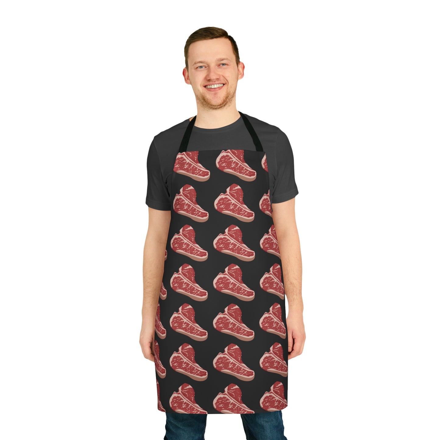 Steak Lover Apron for Chefs gifts for Chef Aprons for Men Funny Meat Apron for Meat Lover gift for BBQ Lover Barbecue Aprons Grilling Dad