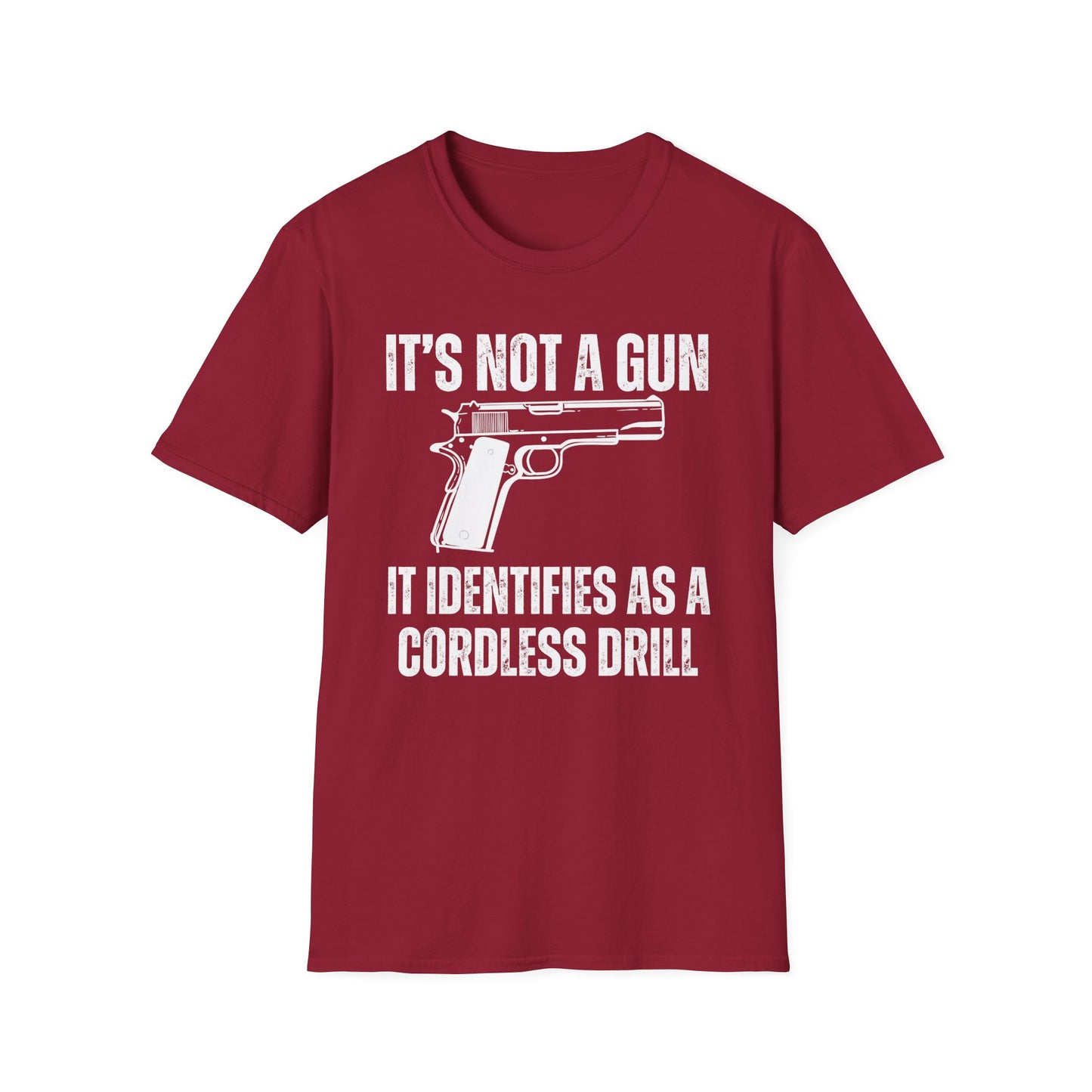 Gun Pronoun Shirt Funny Guns T-Shirt for Election gift 2nd Amendment Supporter gifts for Second Amendment Supporter It's Not A Gun It Identifies As