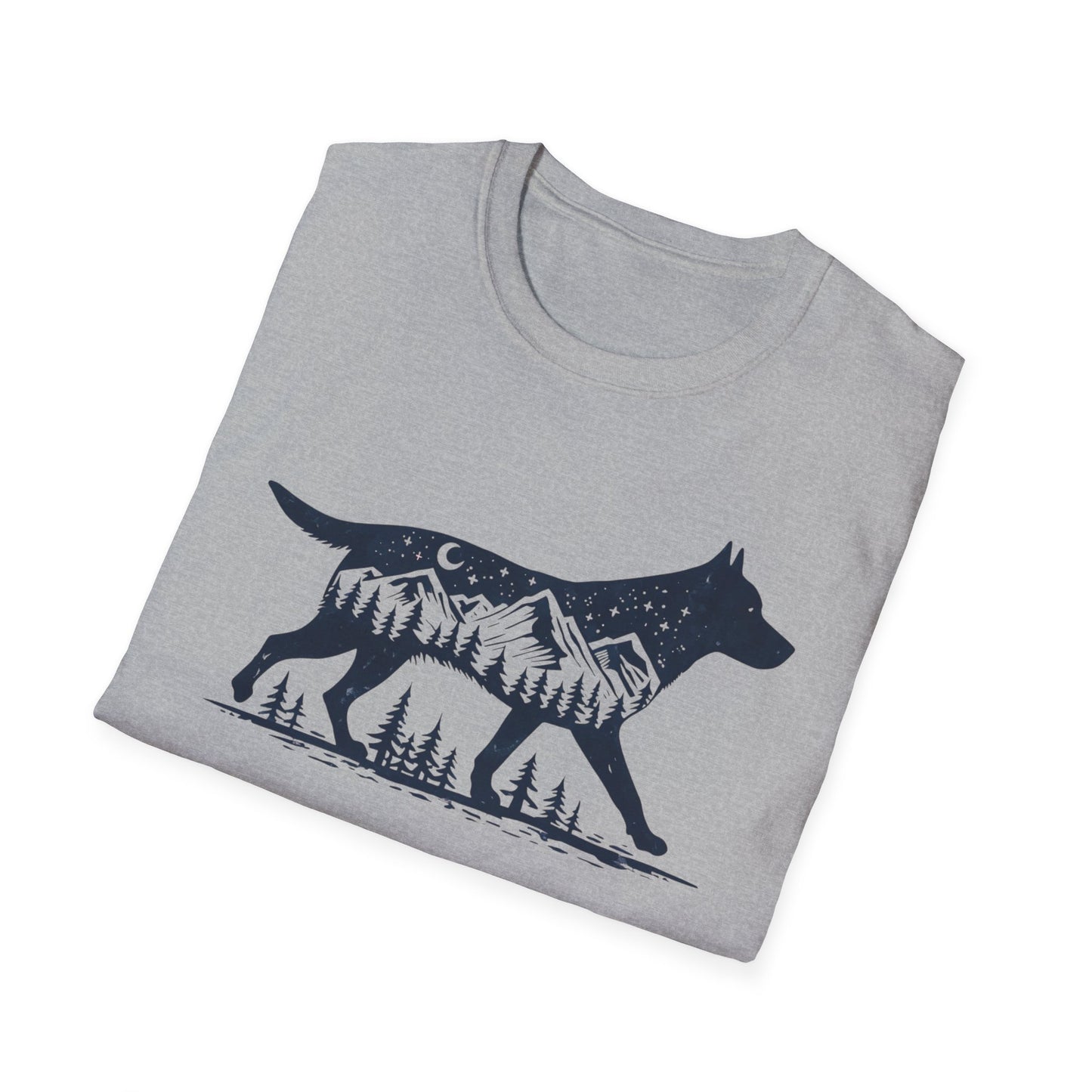 Dog Tee for Wolf T-shirt Nature Dog TShirt Cute Dog Shirt for Her gifts for Dog Mom gifts for Husky Mom T-shirts for Dog Dad gift ideas