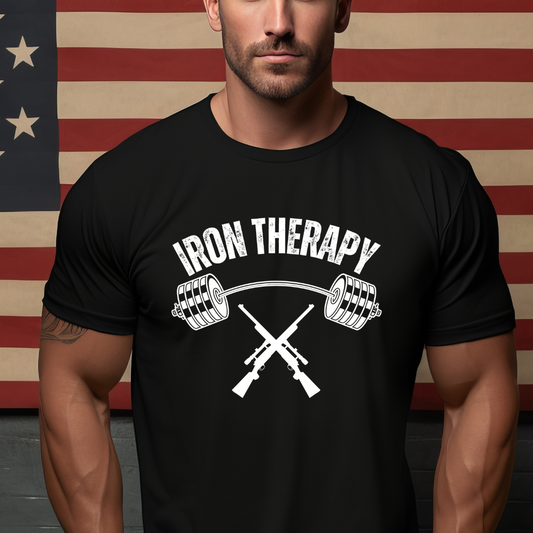 Hunting T-Shirt, Weightlifting Tee, Gun Lover Shirt, Fitness Top, Workout Apparel