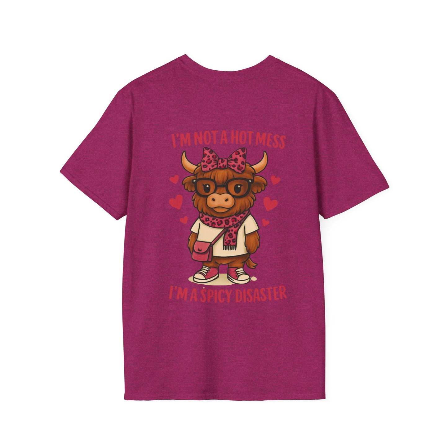 Cute Cow Shirt for Cow Lover gifts for Cow Girl Funny Cow T-Shirt Spicy Disaster T Shirts Cow Lover T-shirt Homestead Tee Farming Shirt
