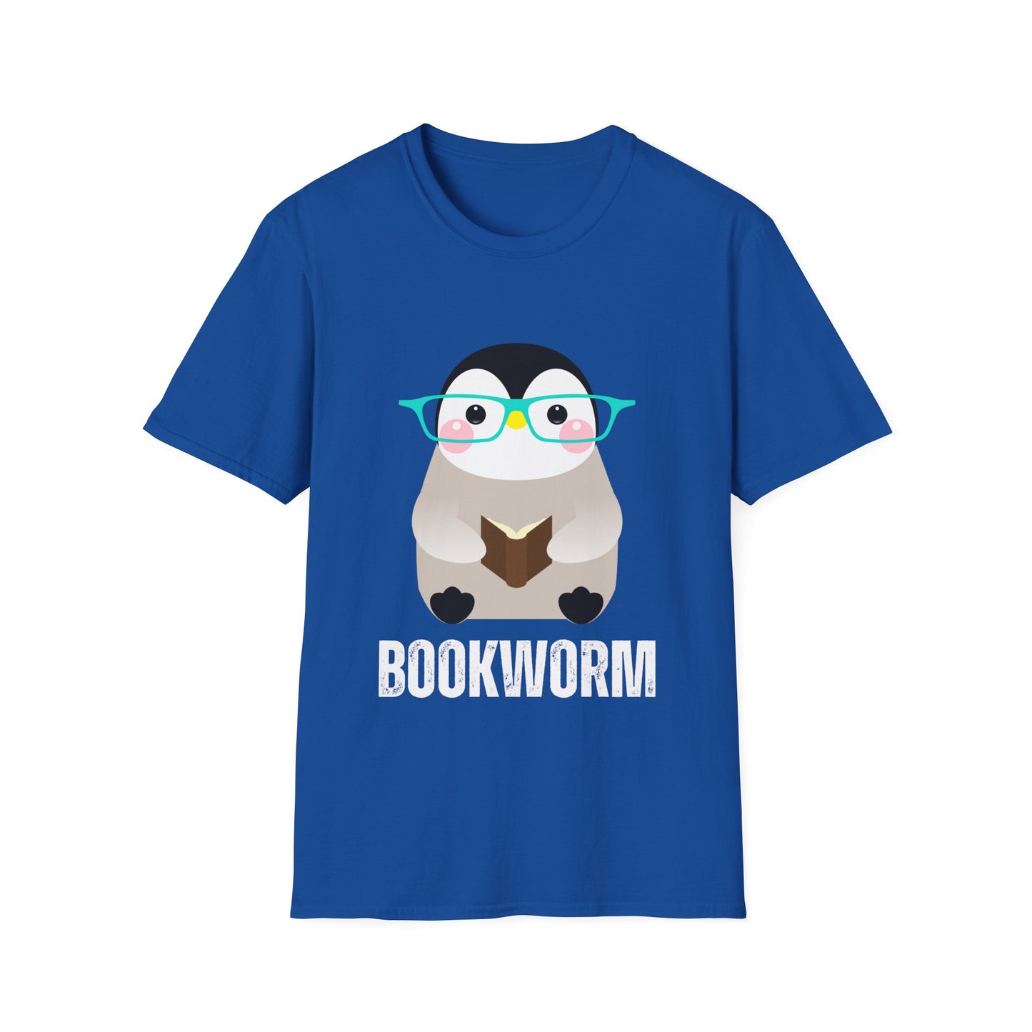BookWorm Penguin T-Shirt for Book Lover gift for Reading Lover gift for Penguin Lover gift for Bookworm gift - Penguins T Shirt - Animal Reading