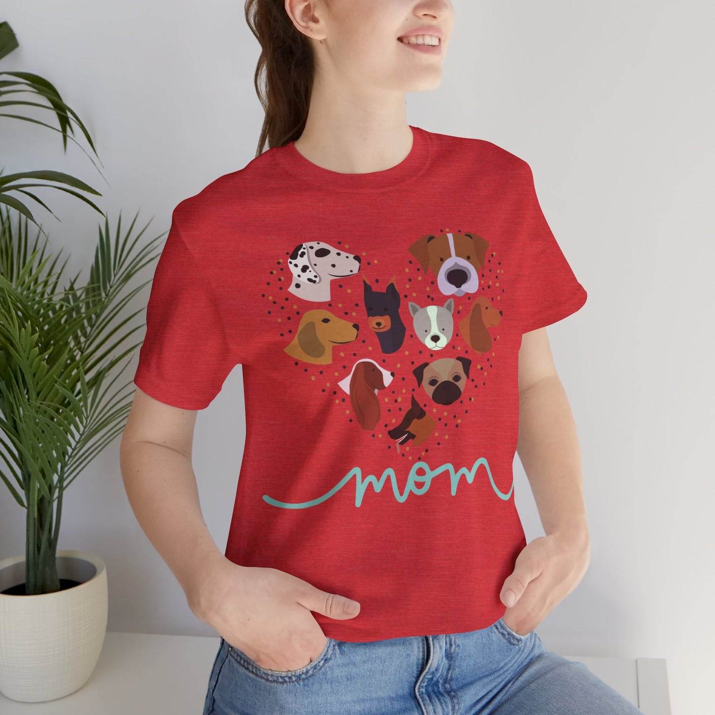 Dog Mom Shirt In my Dog Moms  T-shirts for Dog Lovers gifts for Dog Momma T Shirts for Her Cute Dog Mommy T-shirts for Mothers Day