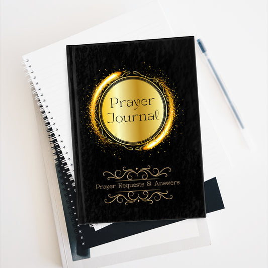 Prayer Journal - Prayer Requests to God & Answers - Hard Cover Notebook for Christians gift for Christians gifts for Ministry
