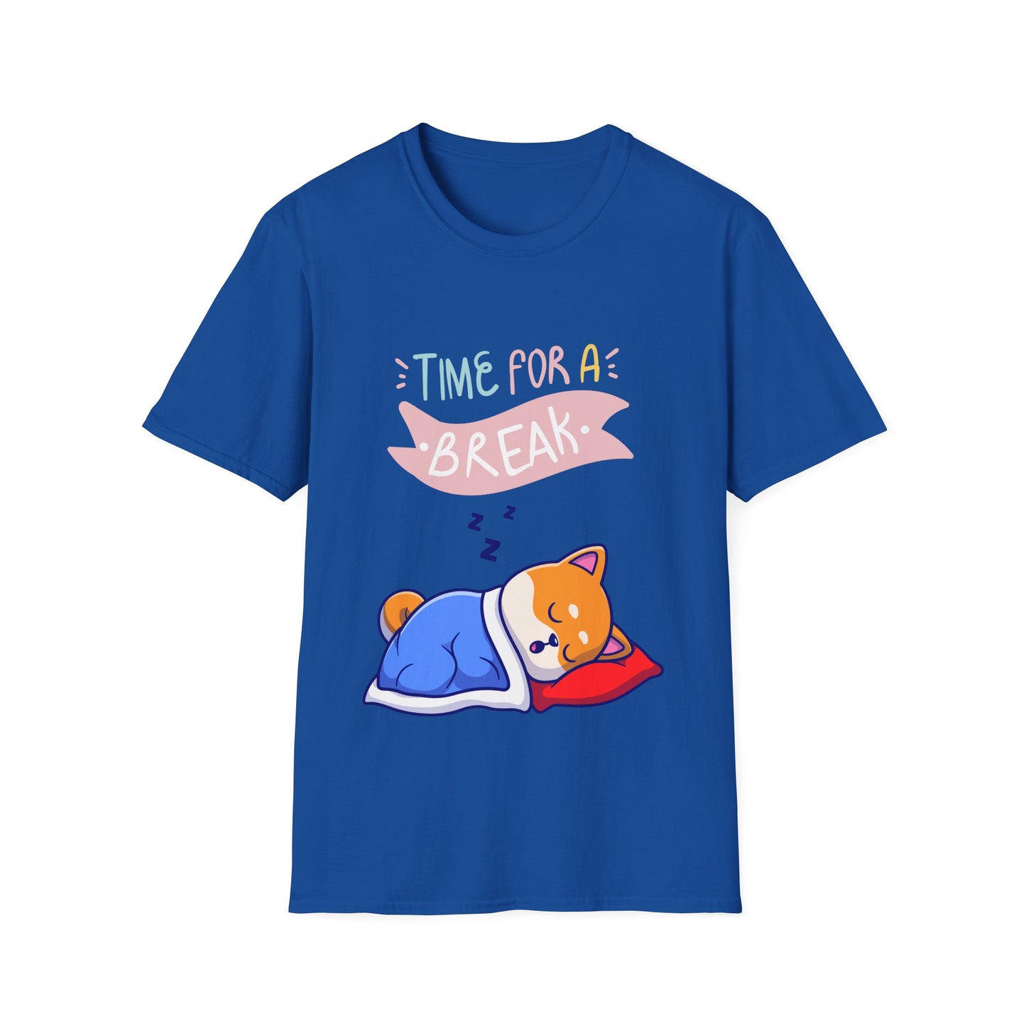 Funny Dog Shirt for Funny gift for Dog Lover T-shirt TIME for a BREAK T shirt Dog gift Cute Corgi Shirts Funny Corgi Tee