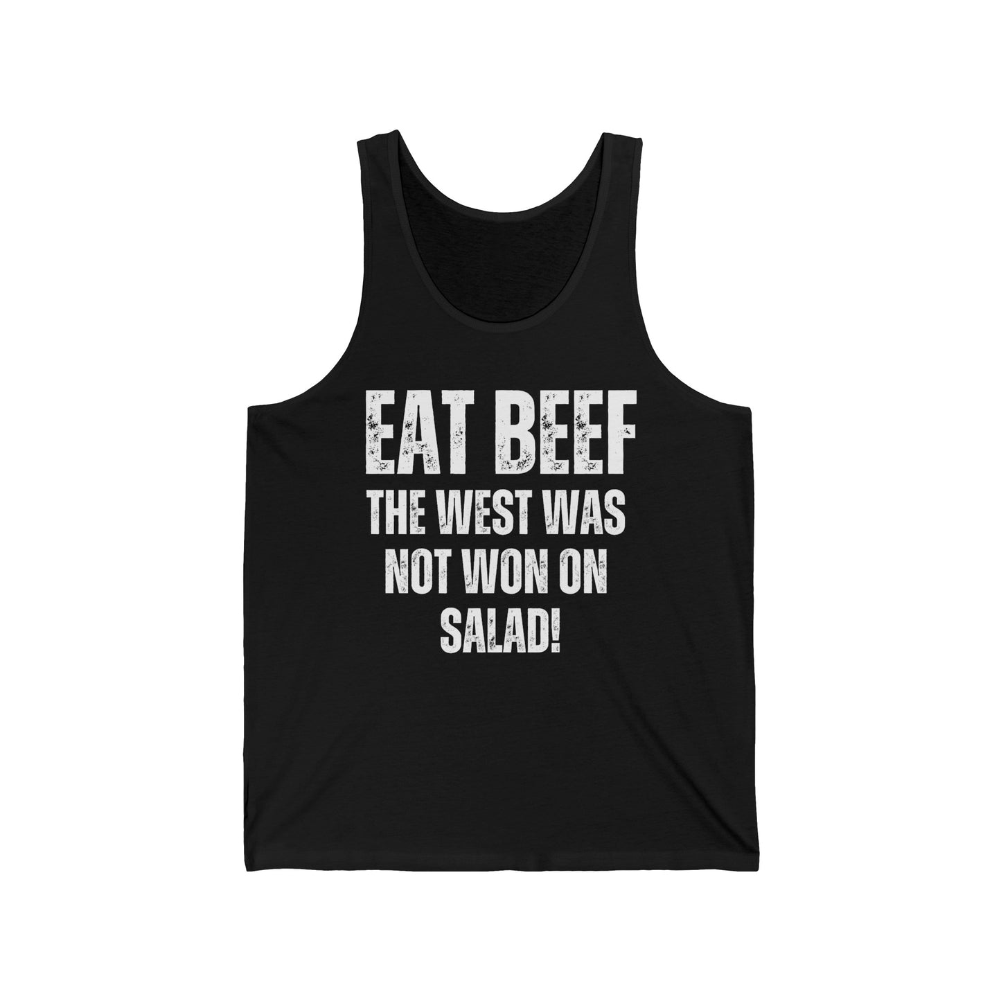 Eat Beef Tank Top Funny Carnivore Shirt for Keto Diet gift for BBQ Lovers gifts for Meat Lover Tank Tops for Mens gifts for Gym Tank Top