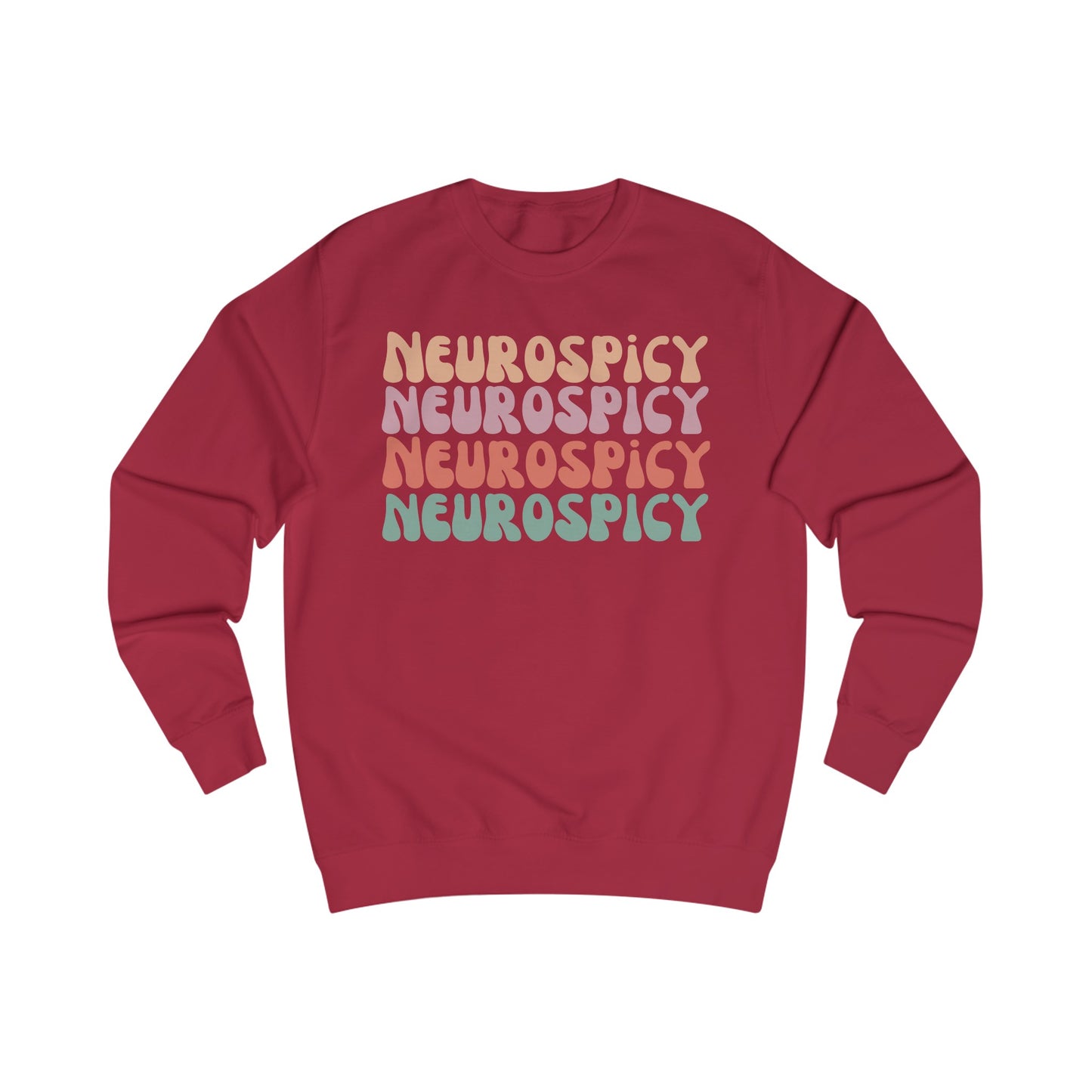 Neuro Spicy Sweatshirt Neurodivergent gift for ADHD friend Neurodiversity Shirt Autism Humor Sweater Mental Health Autism Awareness