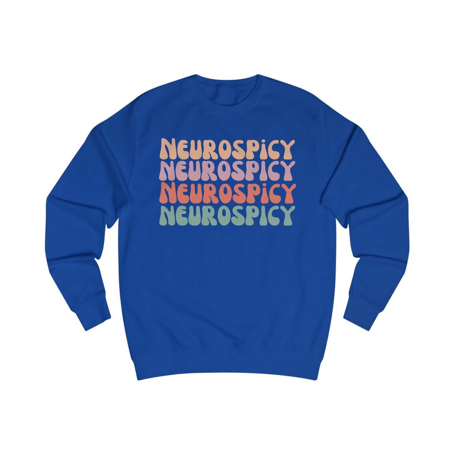 Neuro Spicy Sweatshirt Neurodivergent gift for ADHD friend Neurodiversity Shirt Autism Humor Sweater Mental Health Autism Awareness