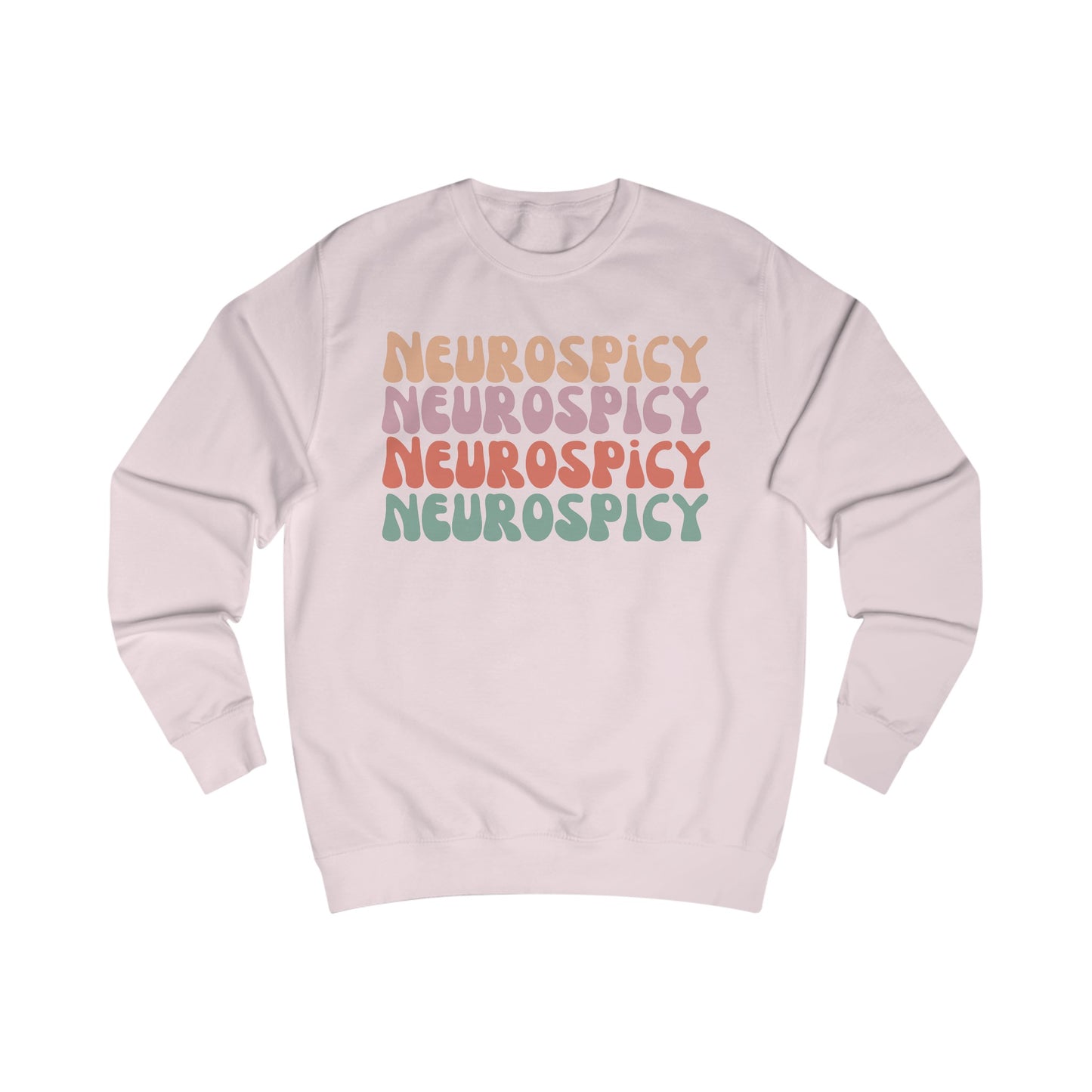 Neuro Spicy Sweatshirt Neurodivergent gift for ADHD friend Neurodiversity Shirt Autism Humor Sweater Mental Health Autism Awareness