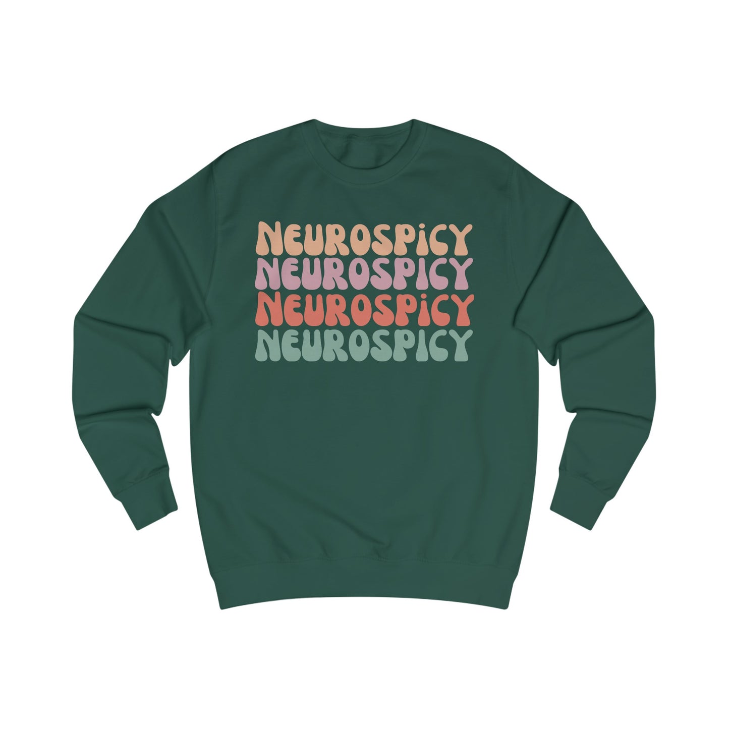 Neuro Spicy Sweatshirt Neurodivergent gift for ADHD friend Neurodiversity Shirt Autism Humor Sweater Mental Health Autism Awareness