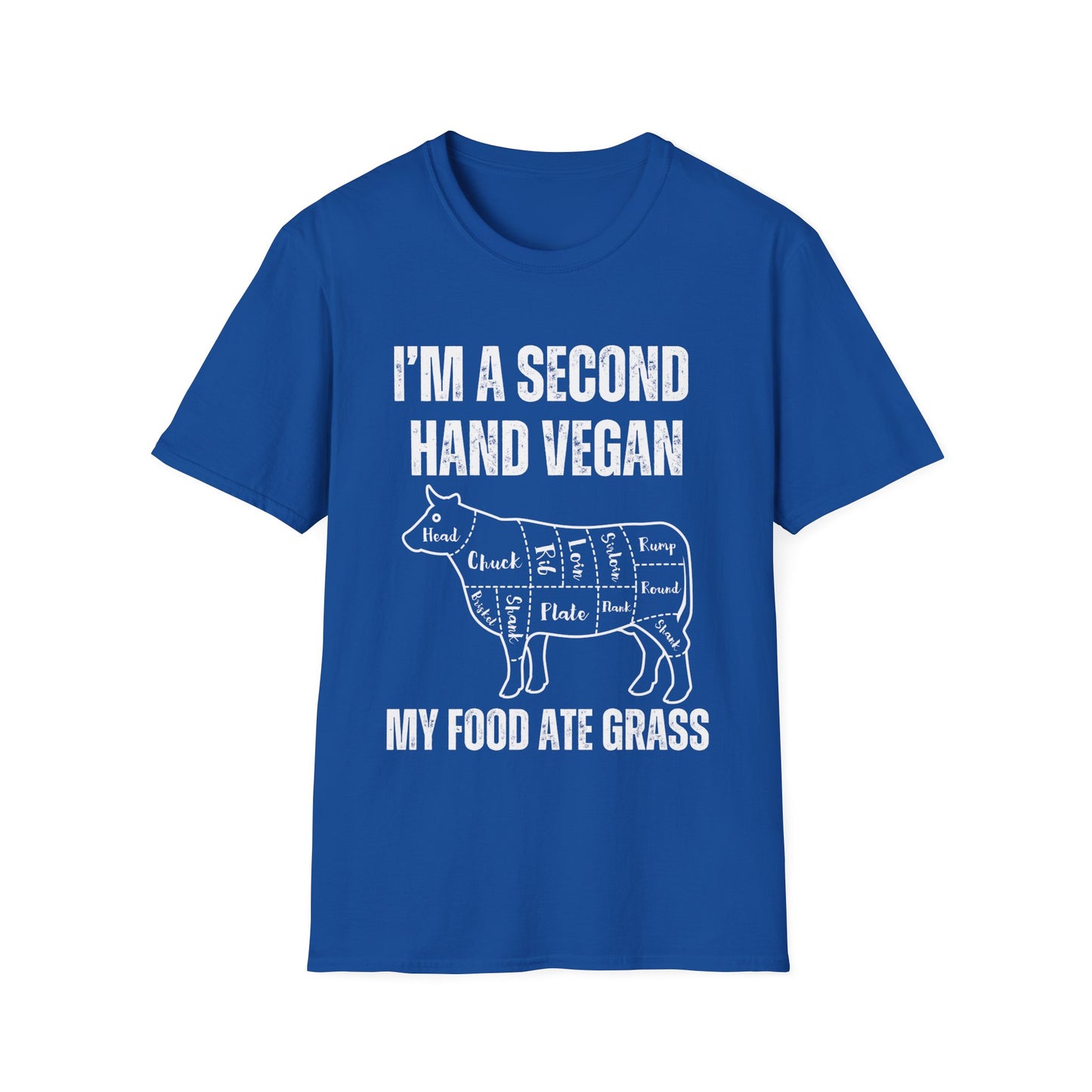 Second Hand Vegan Shirt for Meat Lover gift Funny T-shirt for Steak Lover gift for Meat Lover Shirt for Carnivore T Shirt