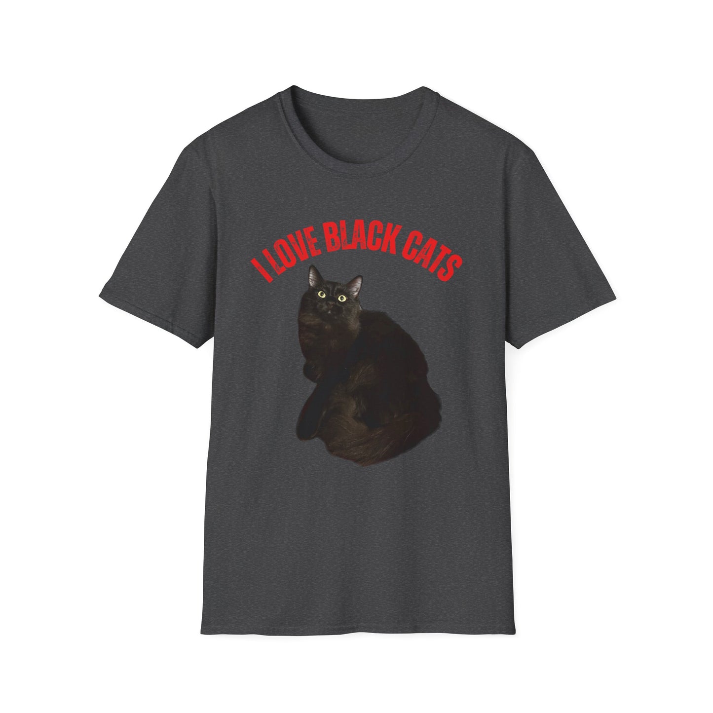 Cat Shirt for Black Cat Lover T-shirt for Cat Lover gift Cute Black Cats T shirt Cat Lover Shirt I Love Black CATS Tee