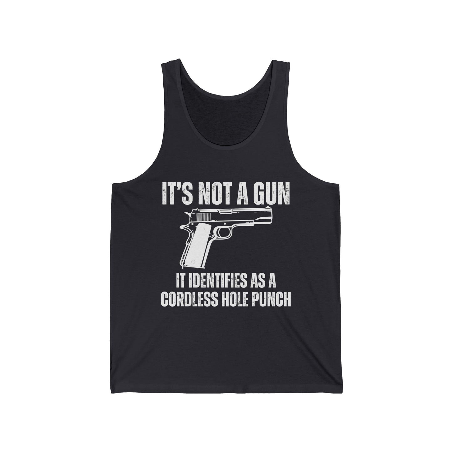 Funny Gun Tank Top for 2nd Amendment Supporter gift for Gun Lover gifts Pistol Tank Tops for Pro Gun Tank Tops Funny Gun Puns for Him gifts