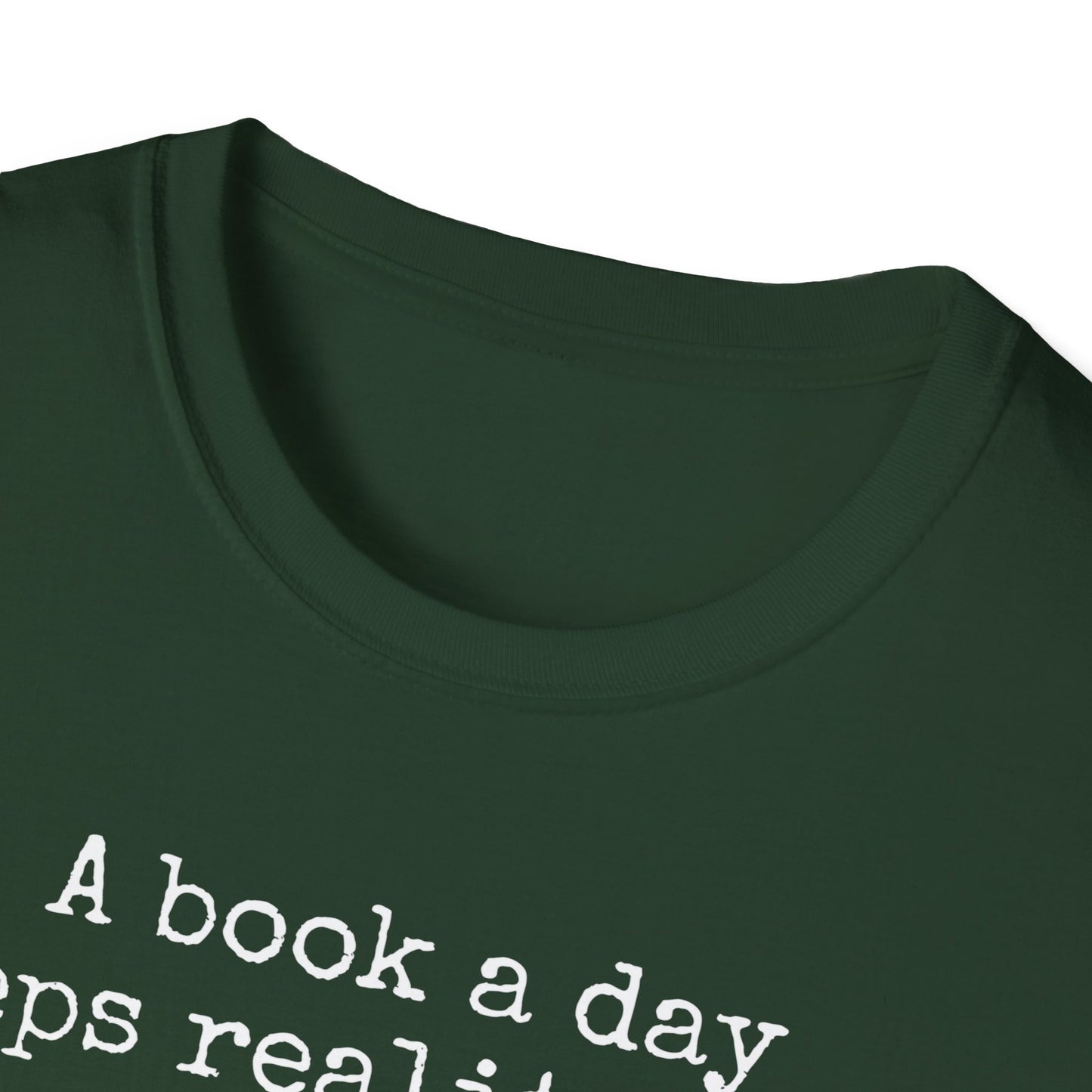 Bookish T Shirt for Reading Lover gift for Book Lover Tshirt Reading Shirt for BookWorm gifts for her A Book A Day Keeps Reality Away Tee