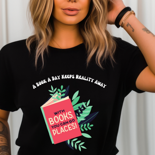 Cute Book Shirt for Nerdy Girl gifts for Bookworms T Shirts for Bookish gifts for Women gift for Her Library Addict Tee English Teacher gift