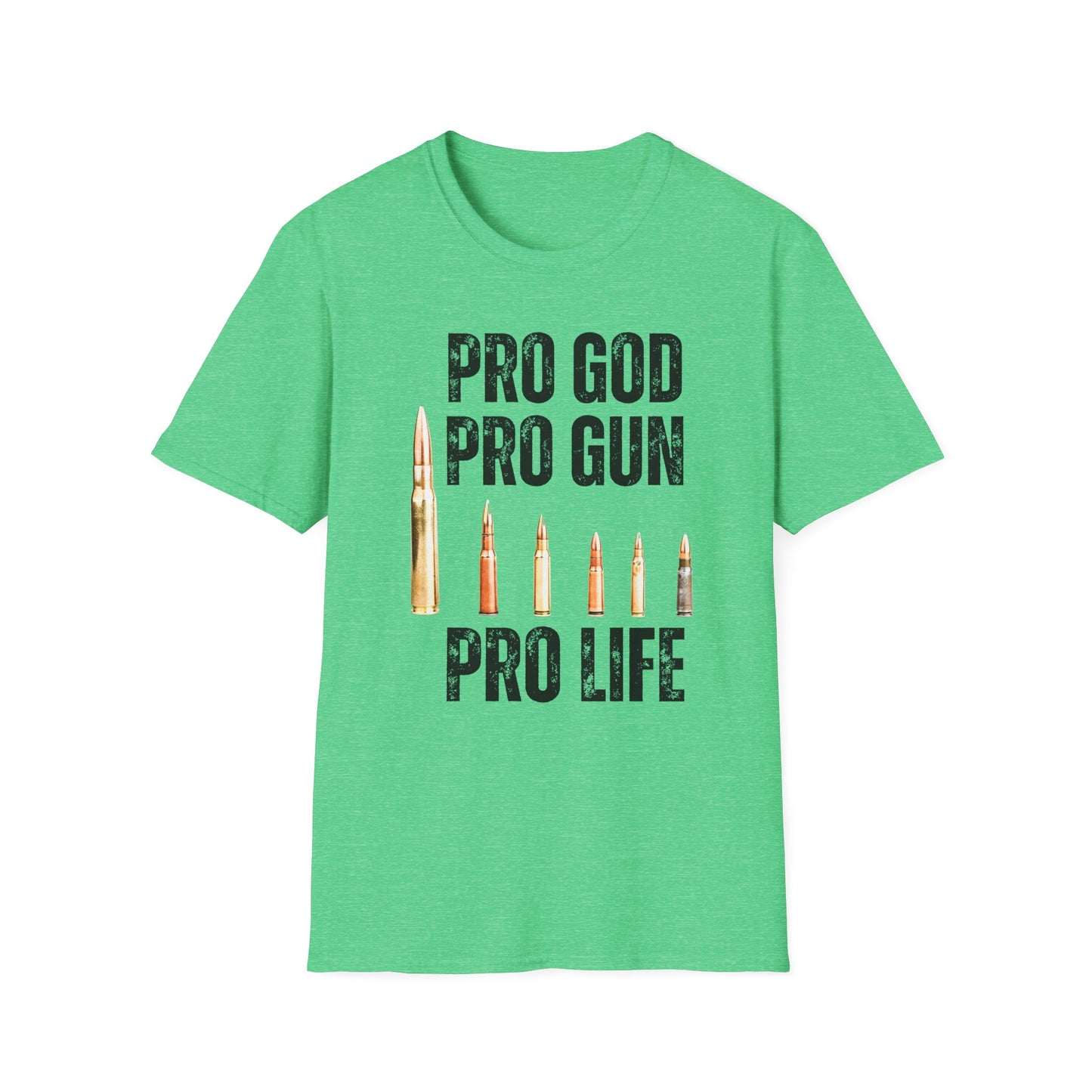 Gun Shirt or Gun Lover gift for Pro Gun gift for Him, Gun T Shirt for dad gift, Pro God Pro Gun Pro Life T-shirt