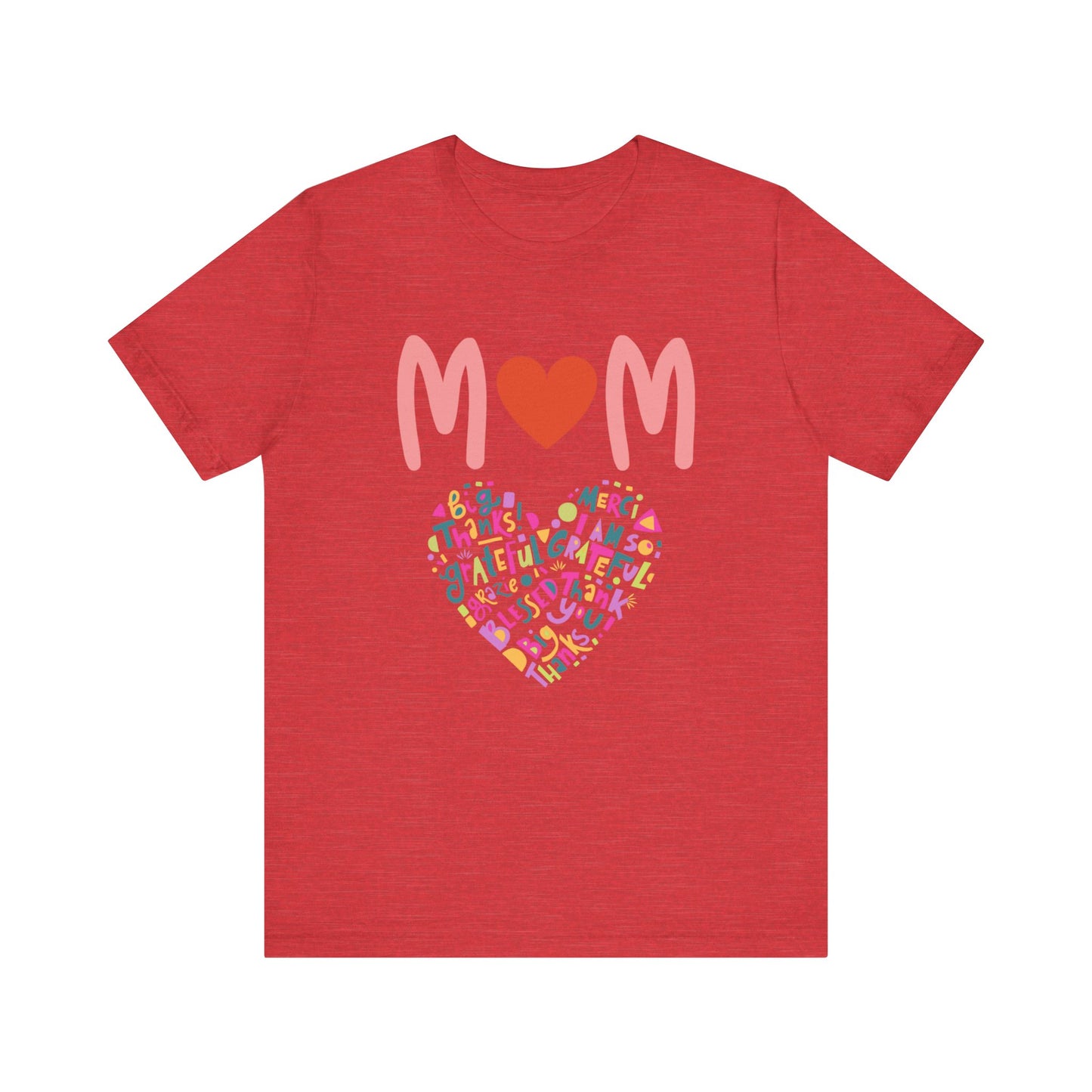 Heart Mom Shirt Cute Mom T-shirts for Mom gifts for Mothers Day gift for Her Cute Momma Shirts Mommy T Shirts