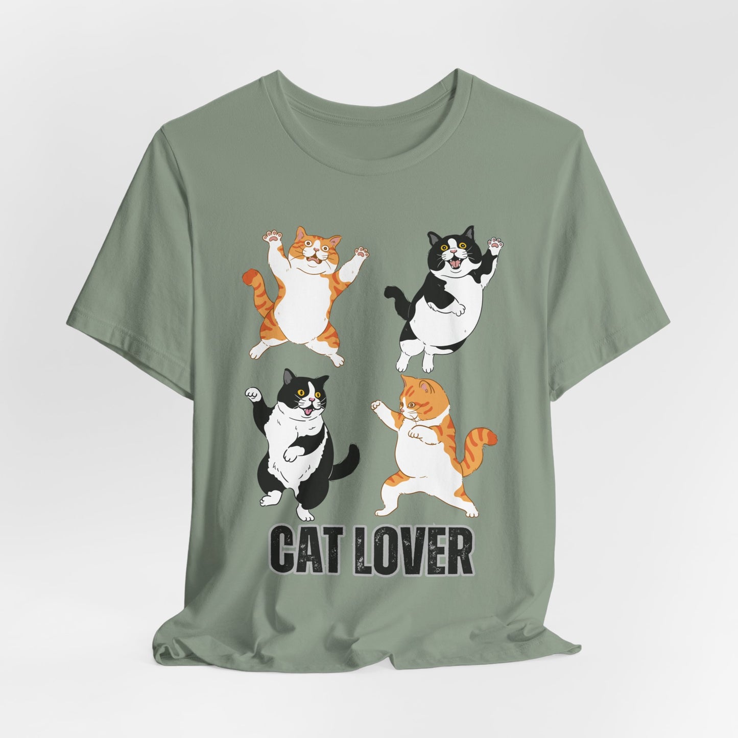 Funny Cat T Shirt Cute Cat Shirt for CAT LOVER Gift Cute Cats T- Shirt for Cat Mom Gift for Her or Gift for Him