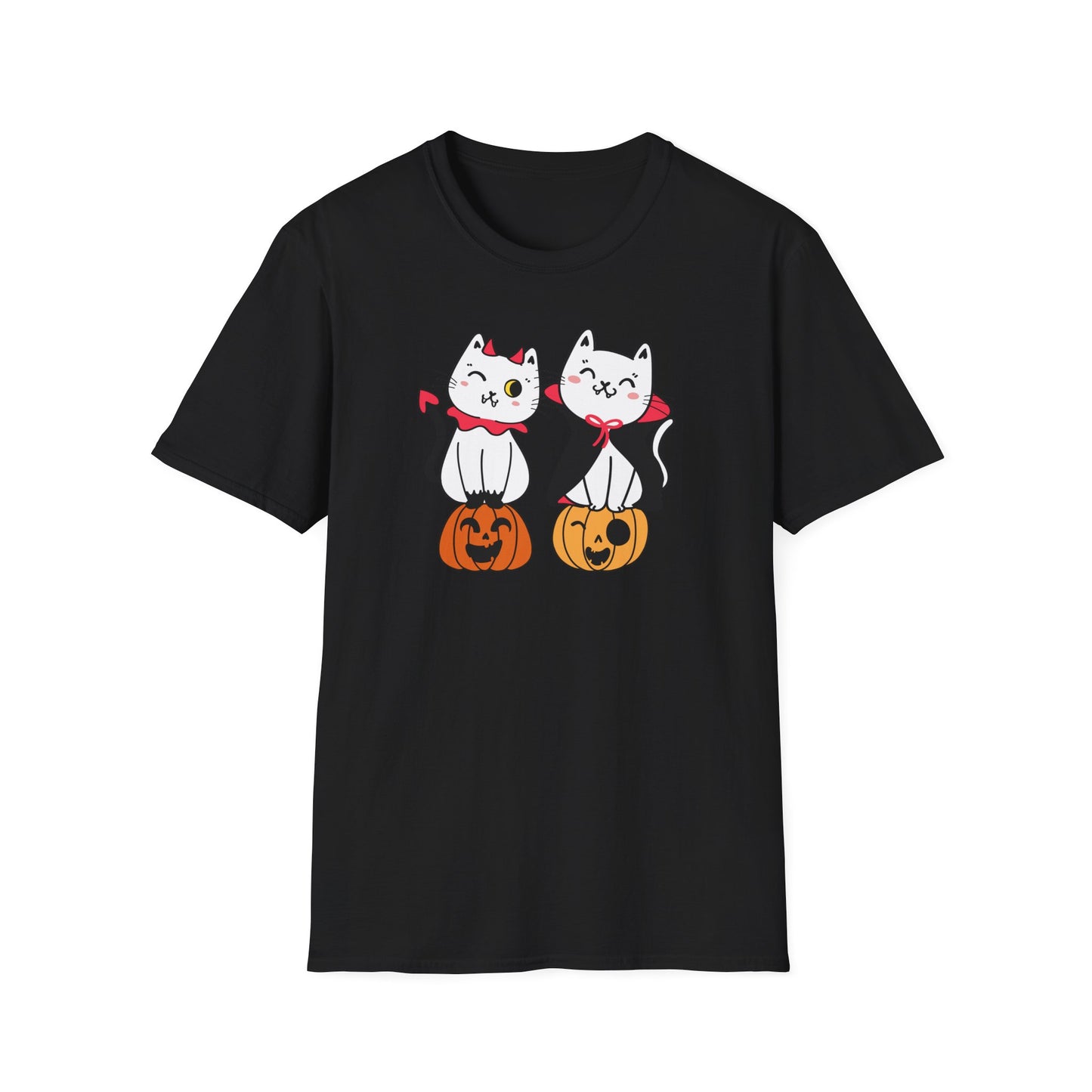Vampire Cat Shirt for Halloween gifts for Halloween Cats T Shirts for Cat Lady gifts for Cat Lover T Shirts for Cat Mom gifts for Halloween
