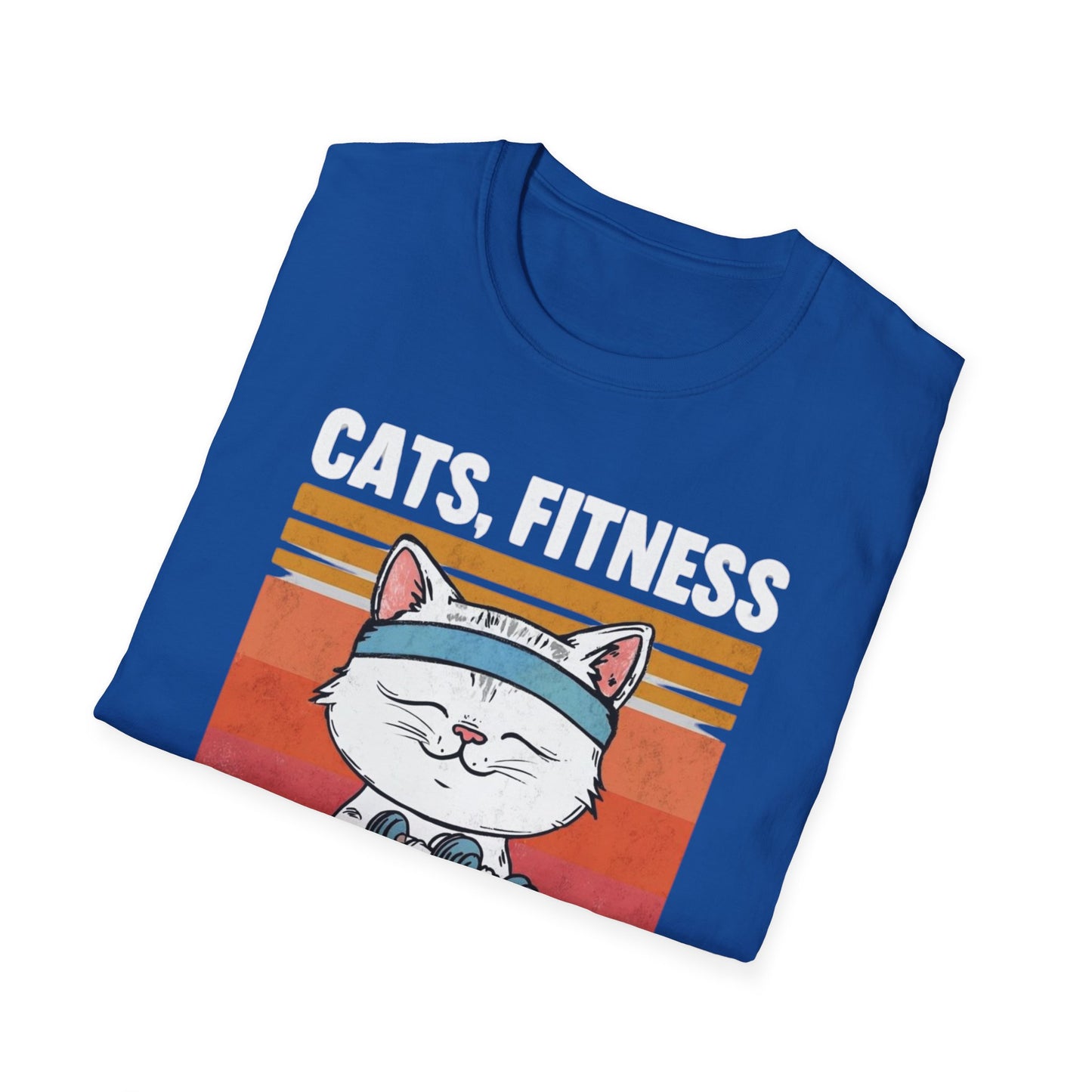 Cat Fitness Shirt for cats Lover gifts for Pet Lovers T-shirt for Gym Rat T Shirt Funny Dog T Shirts CATS Fitness and Not Much Else Tees