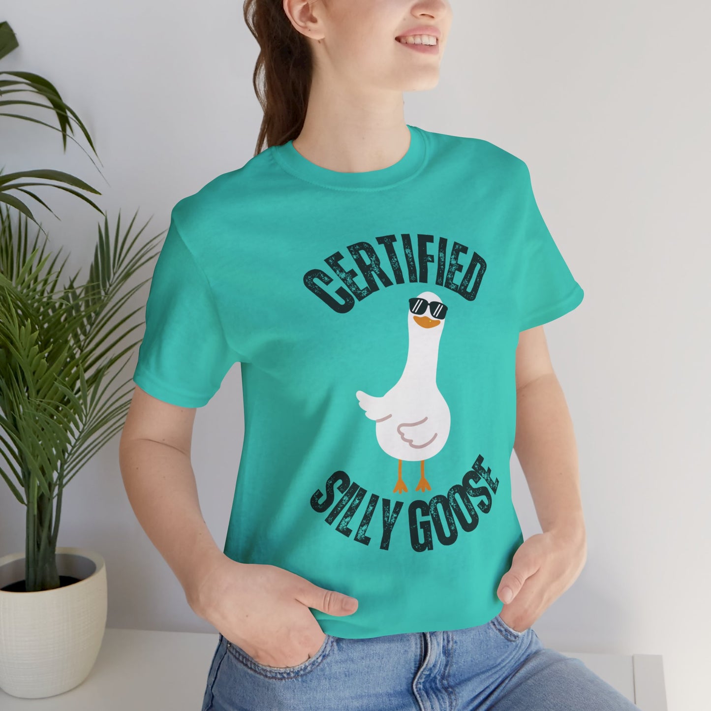 SILLY GOOSE SHIRTS Funny Animal Shirt for Animal Lover gift Funny T Shirt Farmer gifts her Certified Silly Goose T-shirts