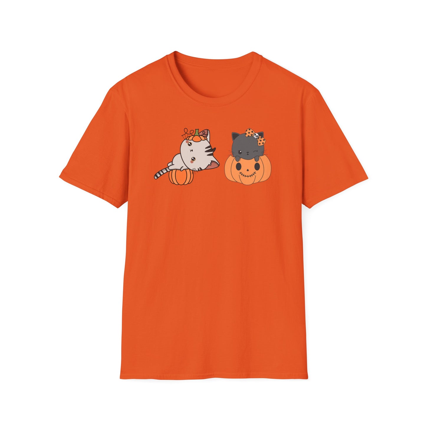 Spooky Cat Shirt for Spooky Season Tshirts for Black Cat T Shirt for Halloween T-Shirts for Halloween gifts for Funny Cat T Shirts for her
