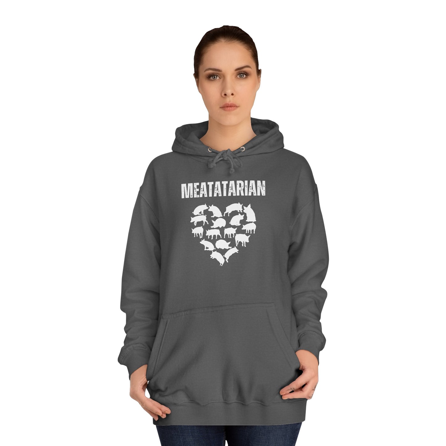 Meat Lover Hoodies Funny Hoodie for Meat Lover gift for Carnivore Hooded SweatShirt MEATATARIAN Hoodie