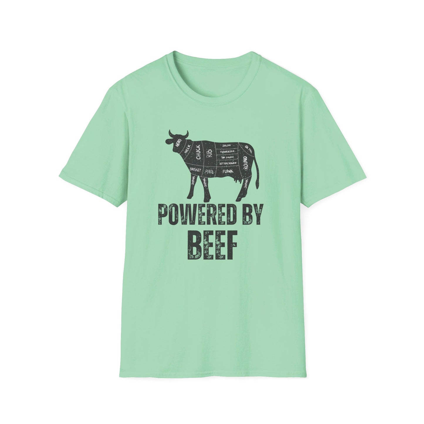 Carnivore Tshirt for Meat Lover gifts for Food Shirts for Foodie gift for Barbecuing T-shirt for Him gifts for Men Powered By Beef Shirt