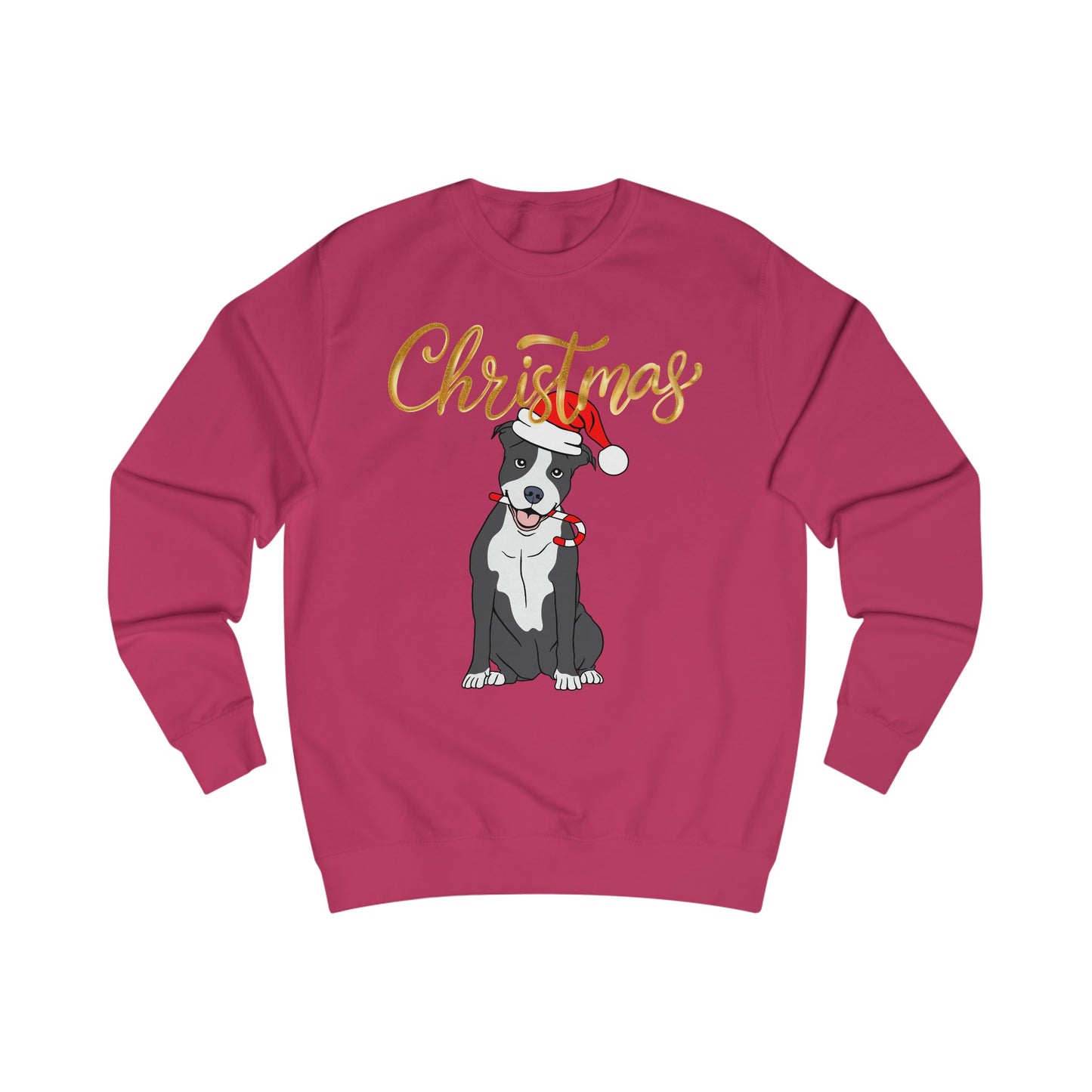 Christmas Sweatshirt for Pit Bull Lover gift for Pit Bull Mom gifts for Women's Sweatshirts for Christmas Cute Puppy Sweatshirt for Christmas gifts