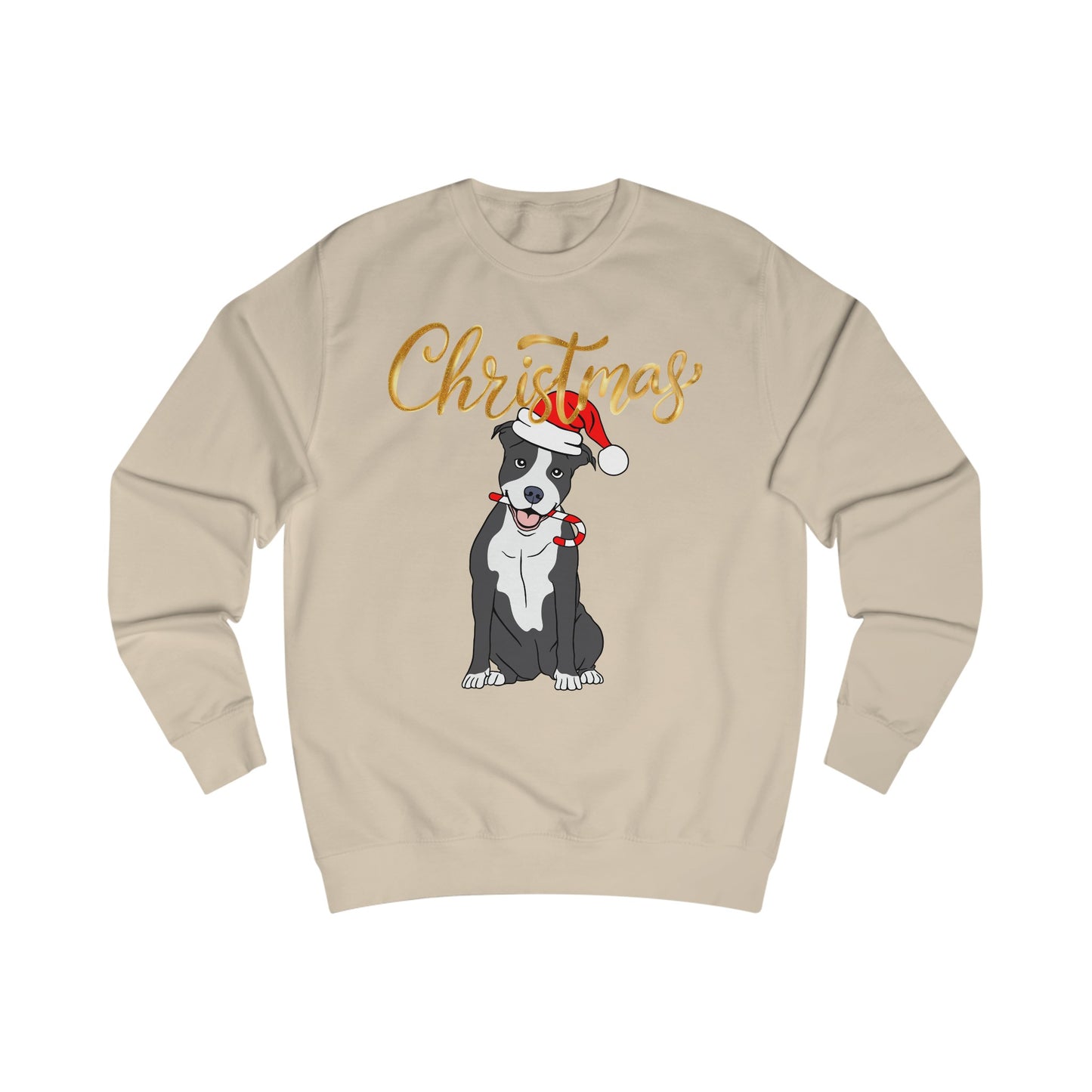 Christmas Sweatshirt for Pit Bull Lover gift for Pit Bull Mom gifts for Women's Sweatshirts for Christmas Cute Puppy Sweatshirt for Christmas gifts