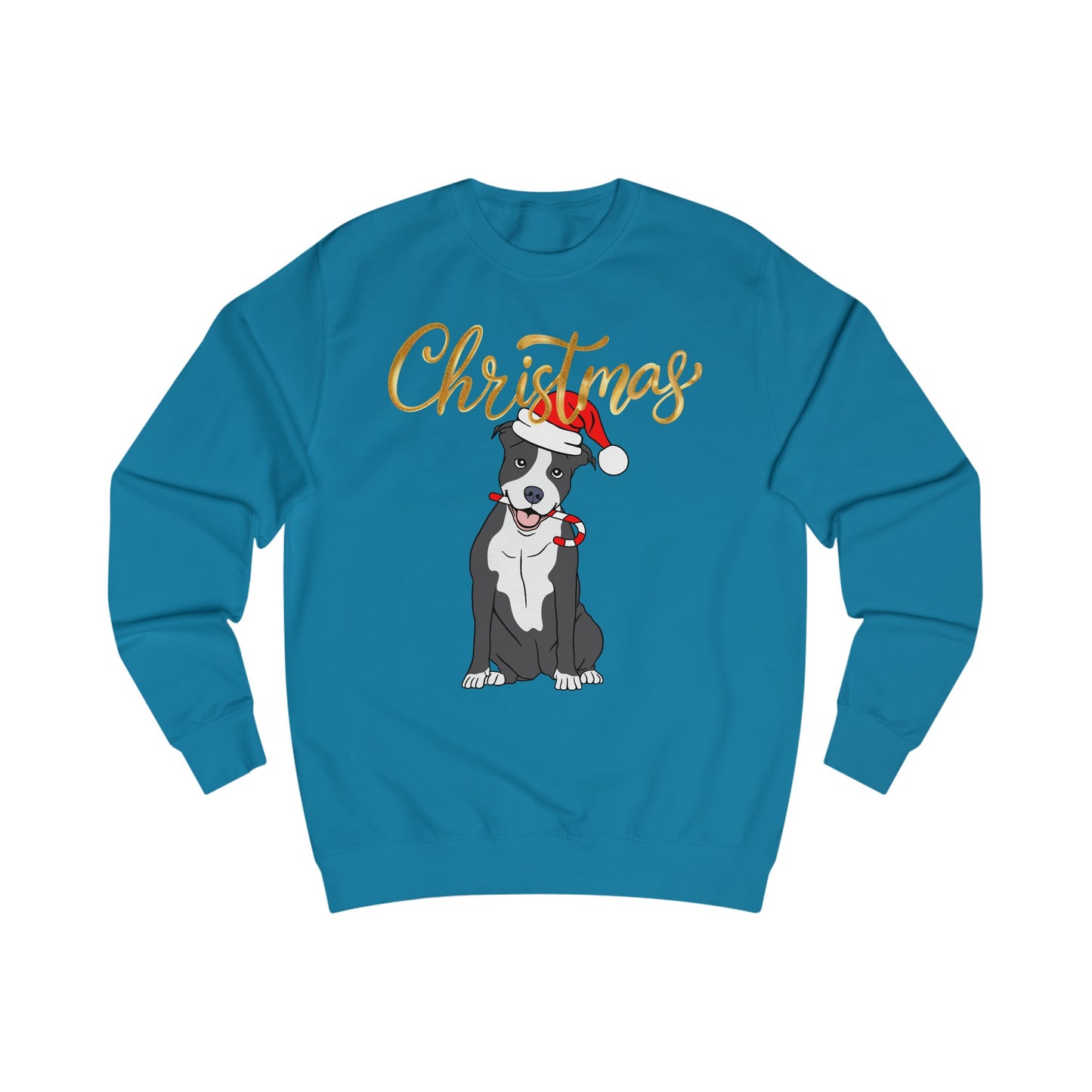 Christmas Sweatshirt for Pit Bull Lover gift for Pit Bull Mom gifts for Women's Sweatshirts for Christmas Cute Puppy Sweatshirt for Christmas gifts