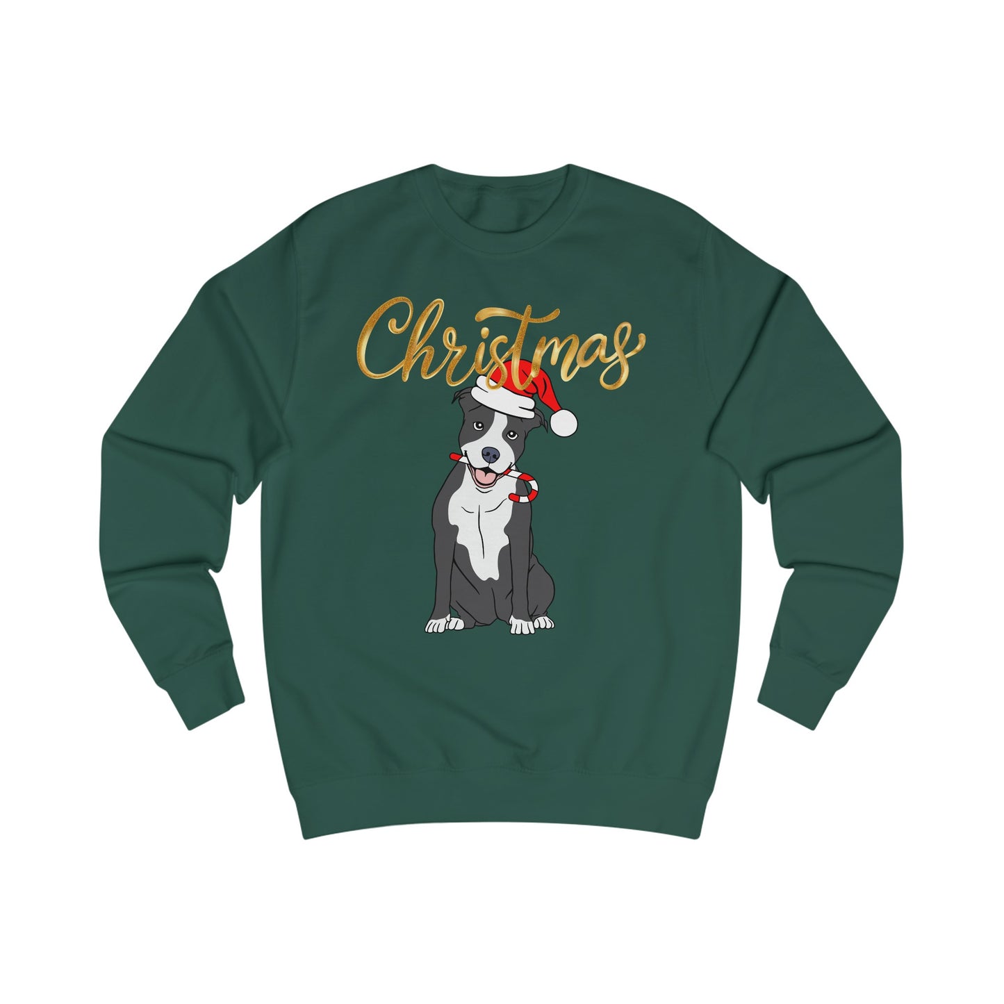 Christmas Sweatshirt for Pit Bull Lover gift for Pit Bull Mom gifts for Women's Sweatshirts for Christmas Cute Puppy Sweatshirt for Christmas gifts