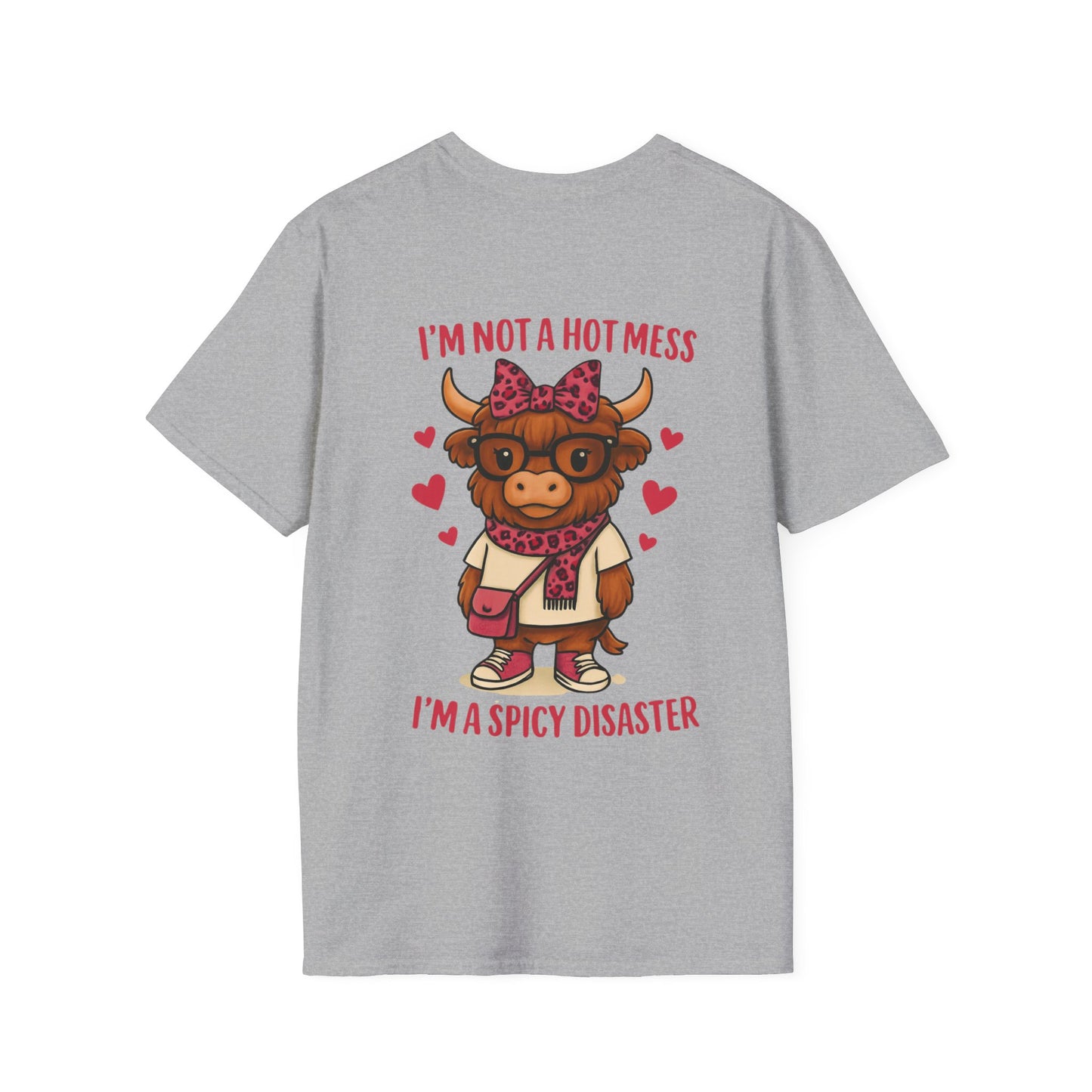 Cute Cow Shirt for Cow Lover gifts for Cow Girl Funny Cow T-Shirt Spicy Disaster T Shirts Cow Lover T-shirt Homestead Tee Farming Shirt
