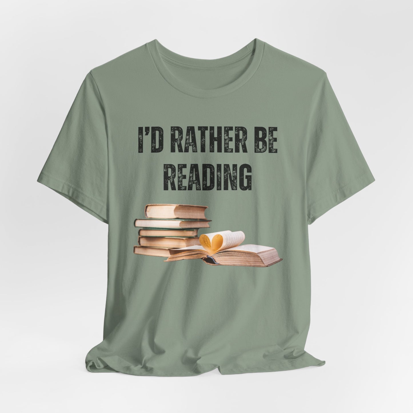 I'd Rather Be Reading Cute Book Shirt for Book Lover gift for Bookish gift Reader Shirt for Teacher gift Book Lover Shirts for Librarians